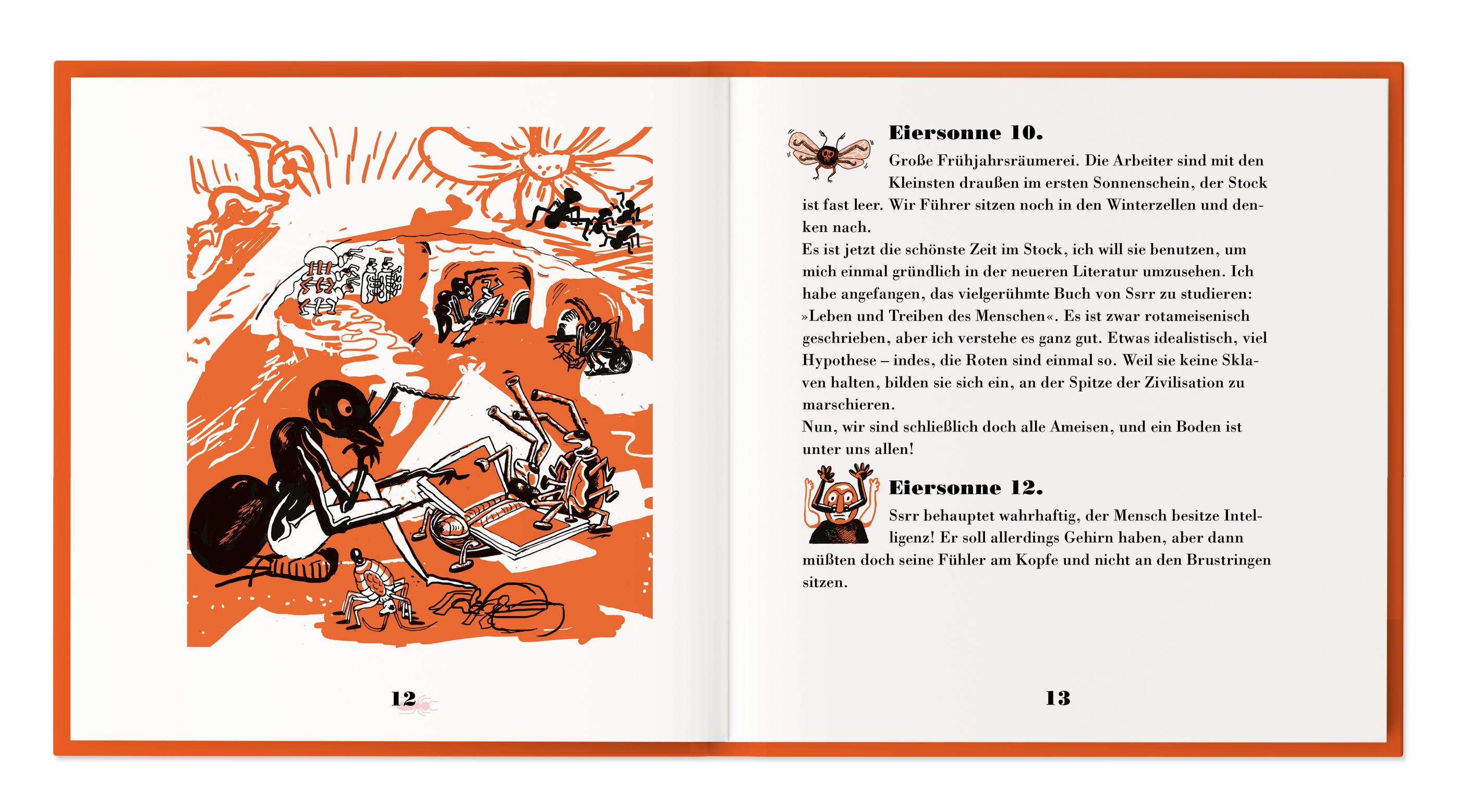 Beispielinhalt (Bild) Aus dem Tagebuch einer Ameise