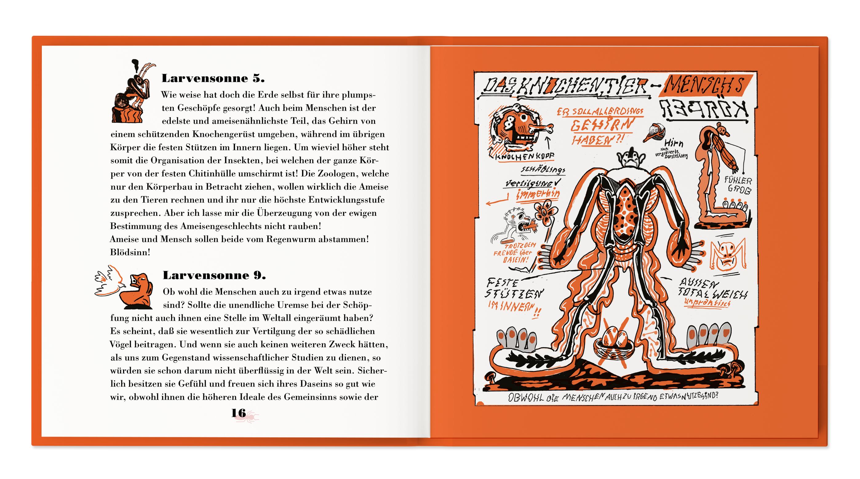 Beispielinhalt (Bild) Aus dem Tagebuch einer Ameise