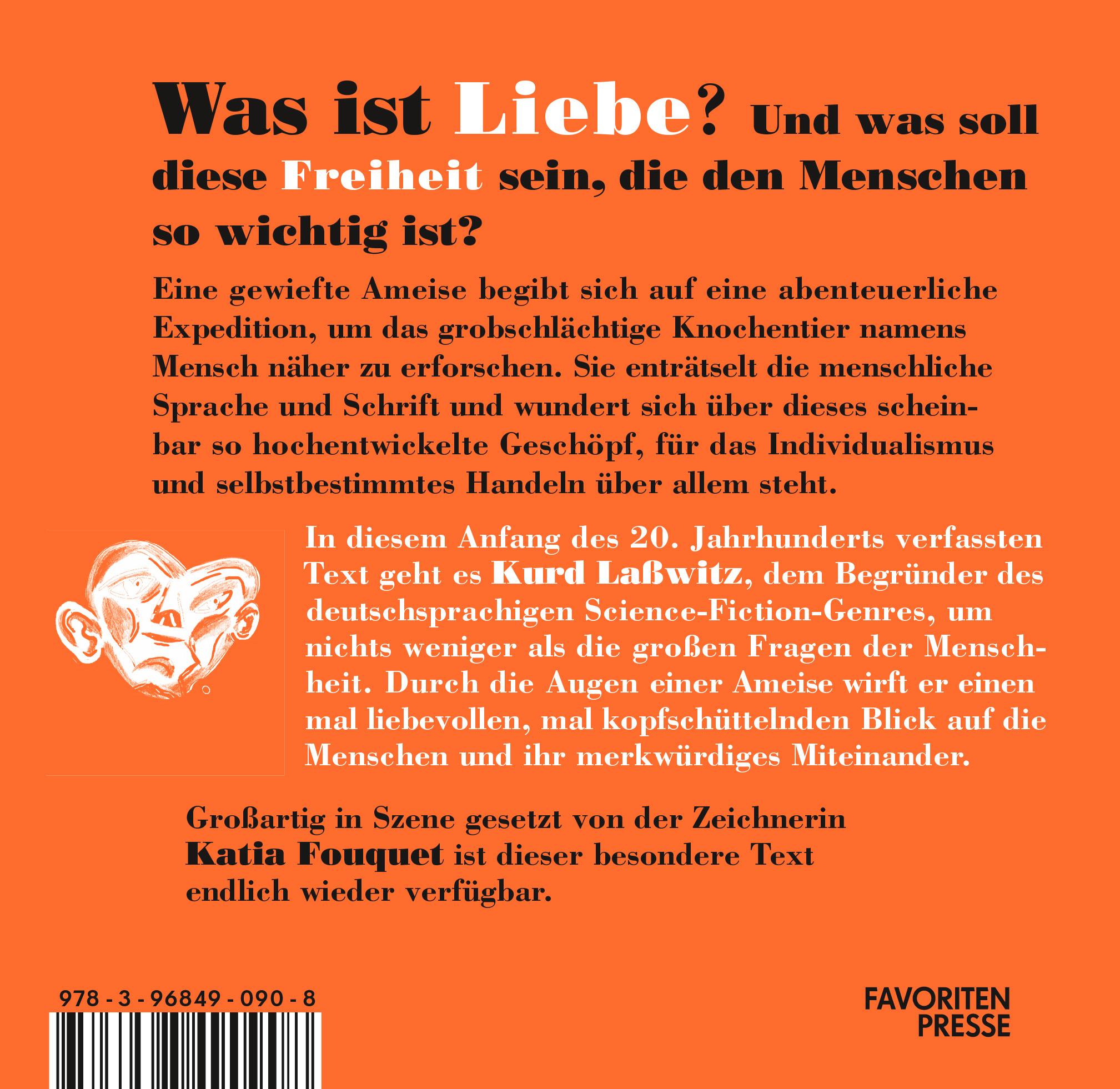 Rückseitencover Aus dem Tagebuch einer Ameise