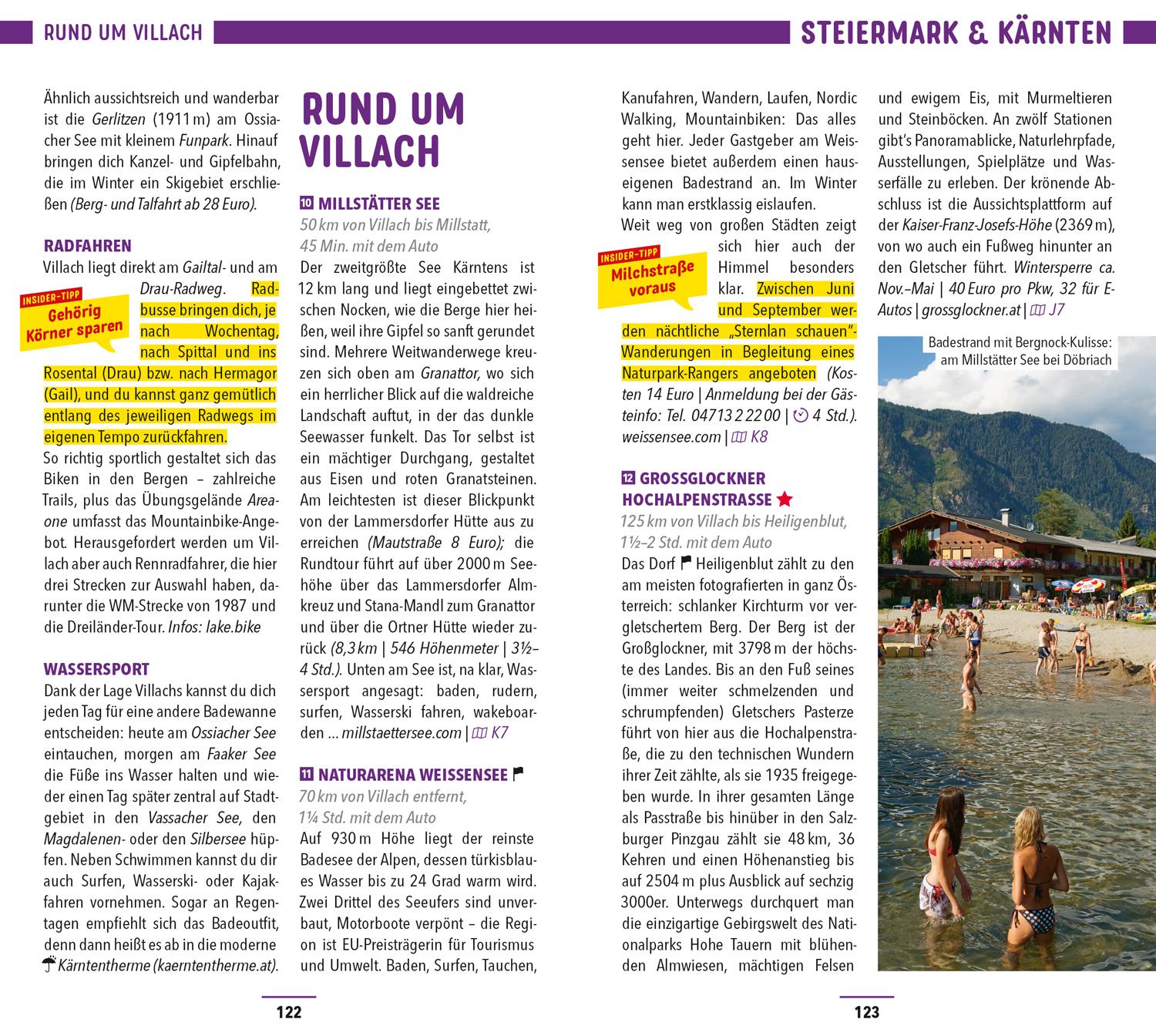 Beispielinhalt (Bild) MARCO POLO Reiseführer Österreich
