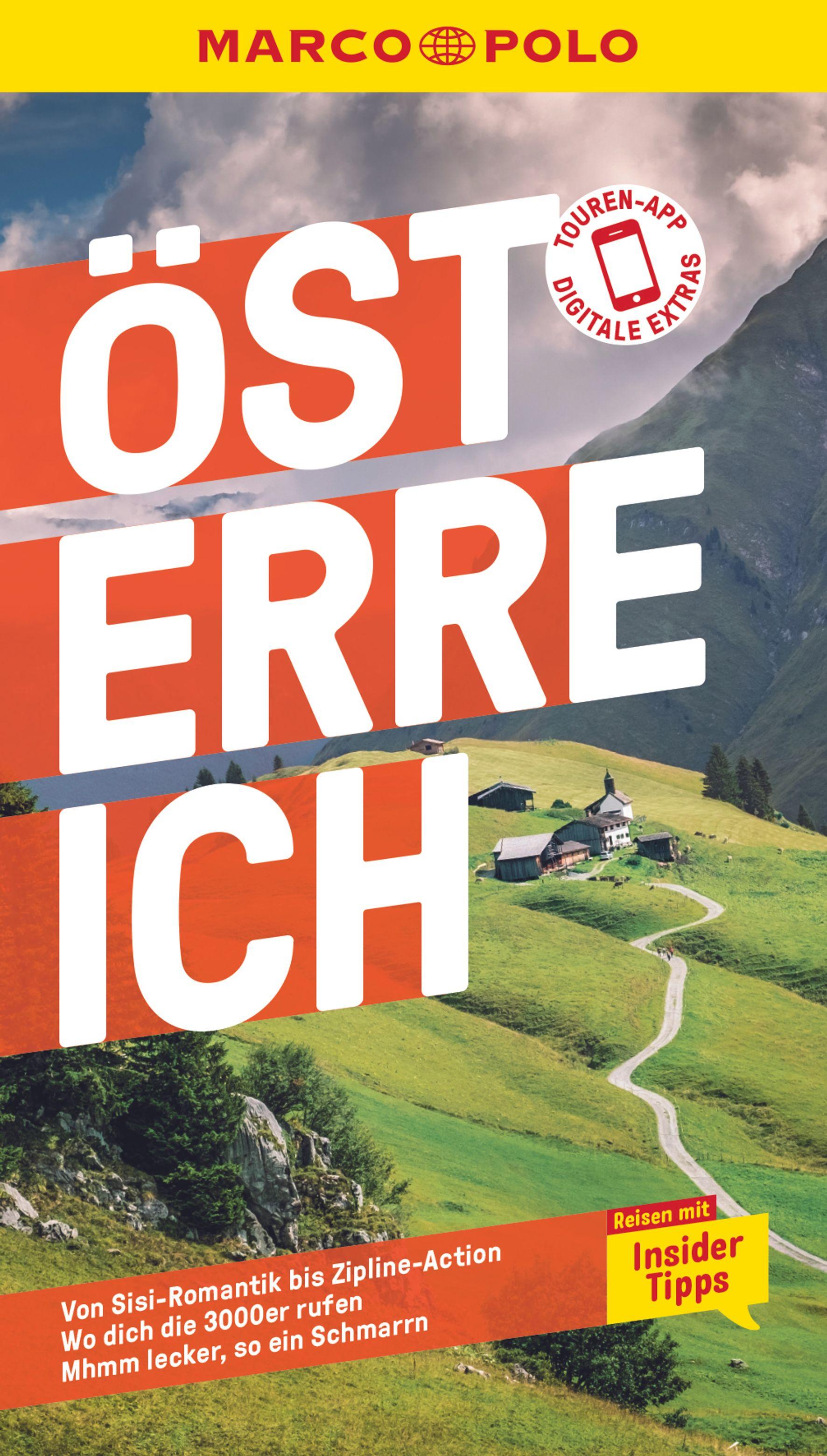 Vorderes Coverbild MARCO POLO Reiseführer Österreich
