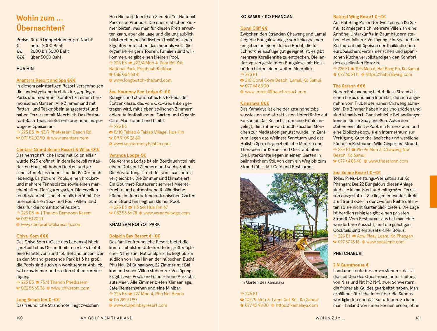 Beispielinhalt (Bild) Baedeker SMART Reiseführer Thailand