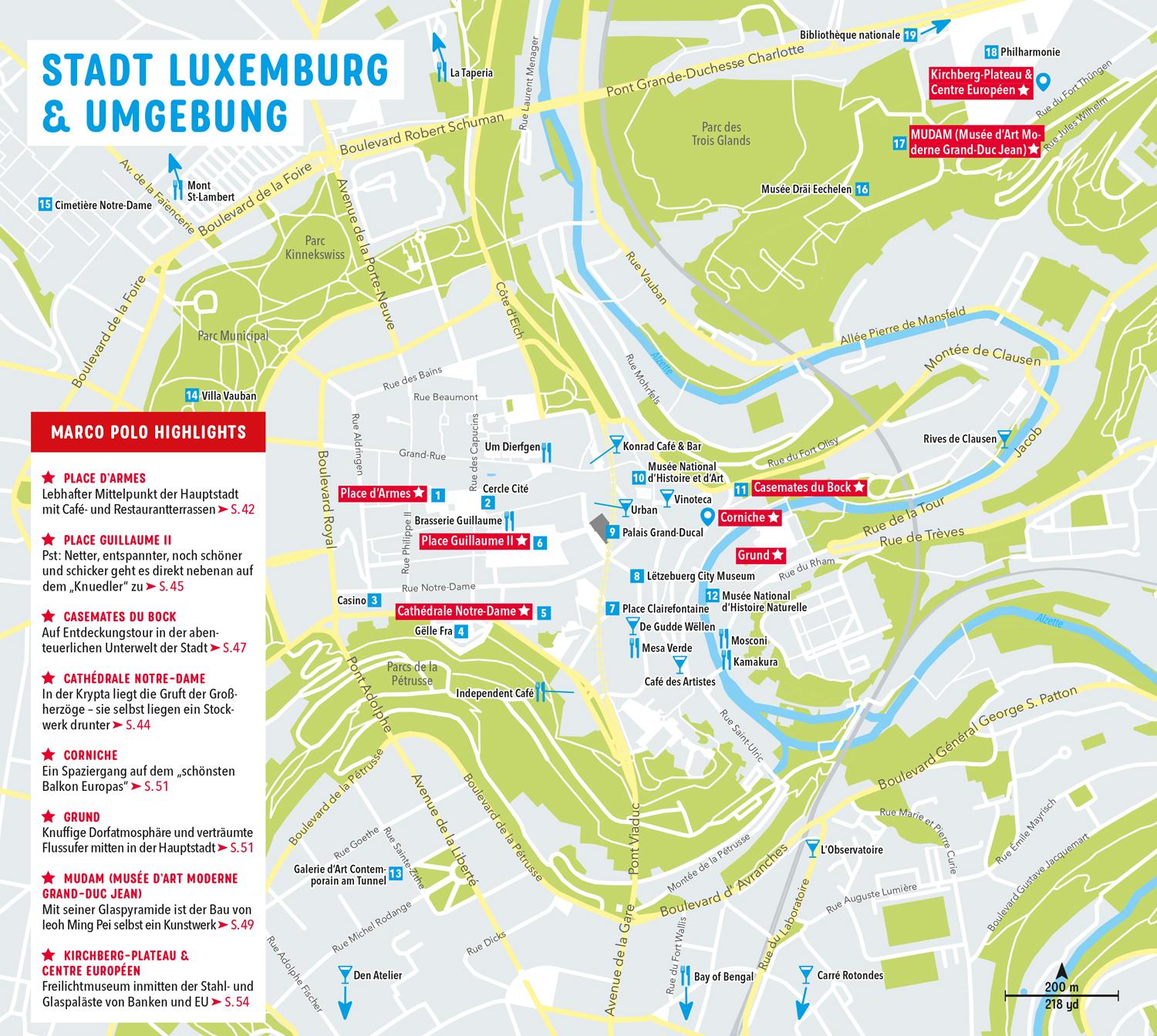 Beispielinhalt (Bild) MARCO POLO Reiseführer Luxemburg