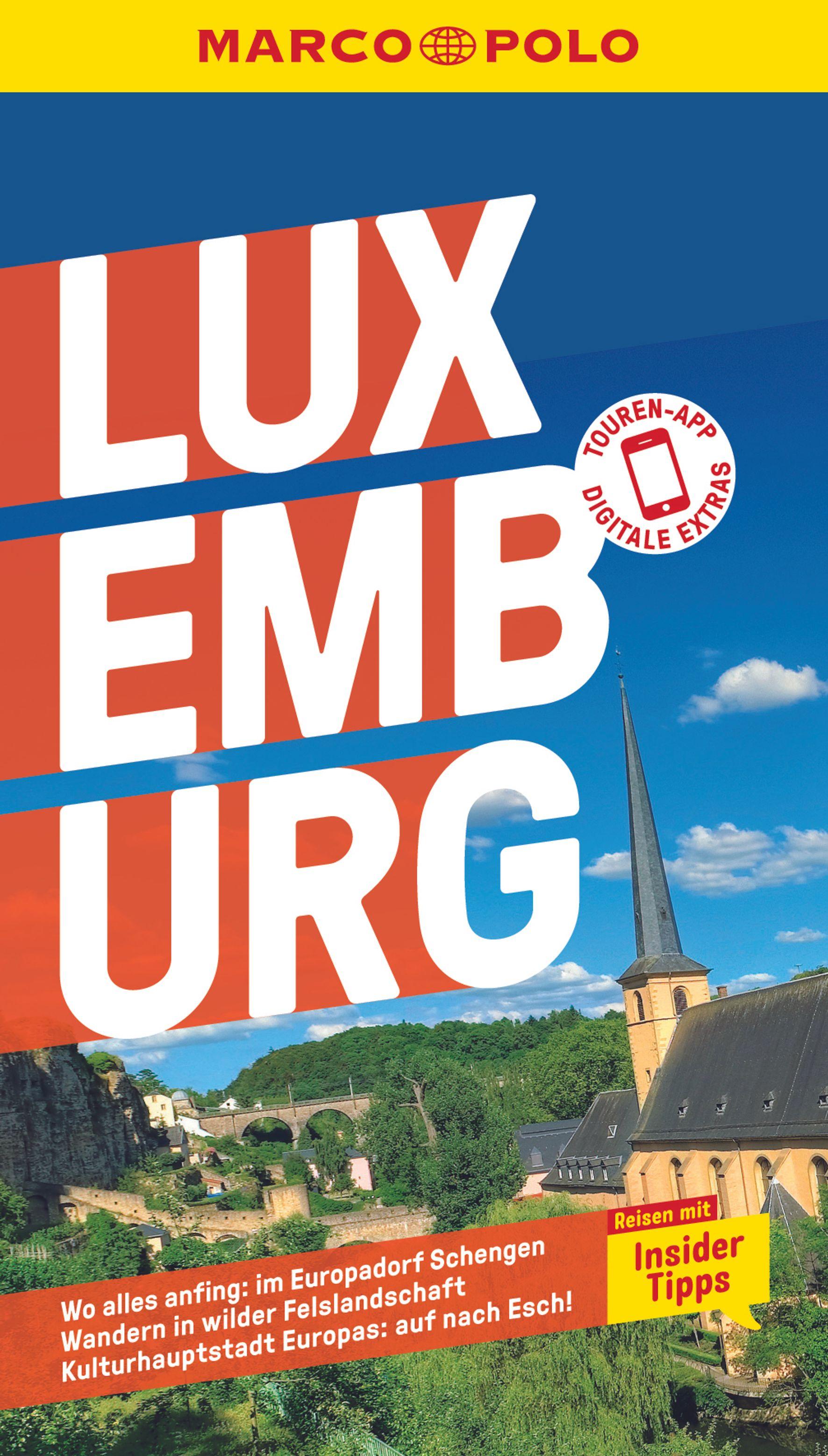 Vorderes Coverbild MARCO POLO Reiseführer Luxemburg