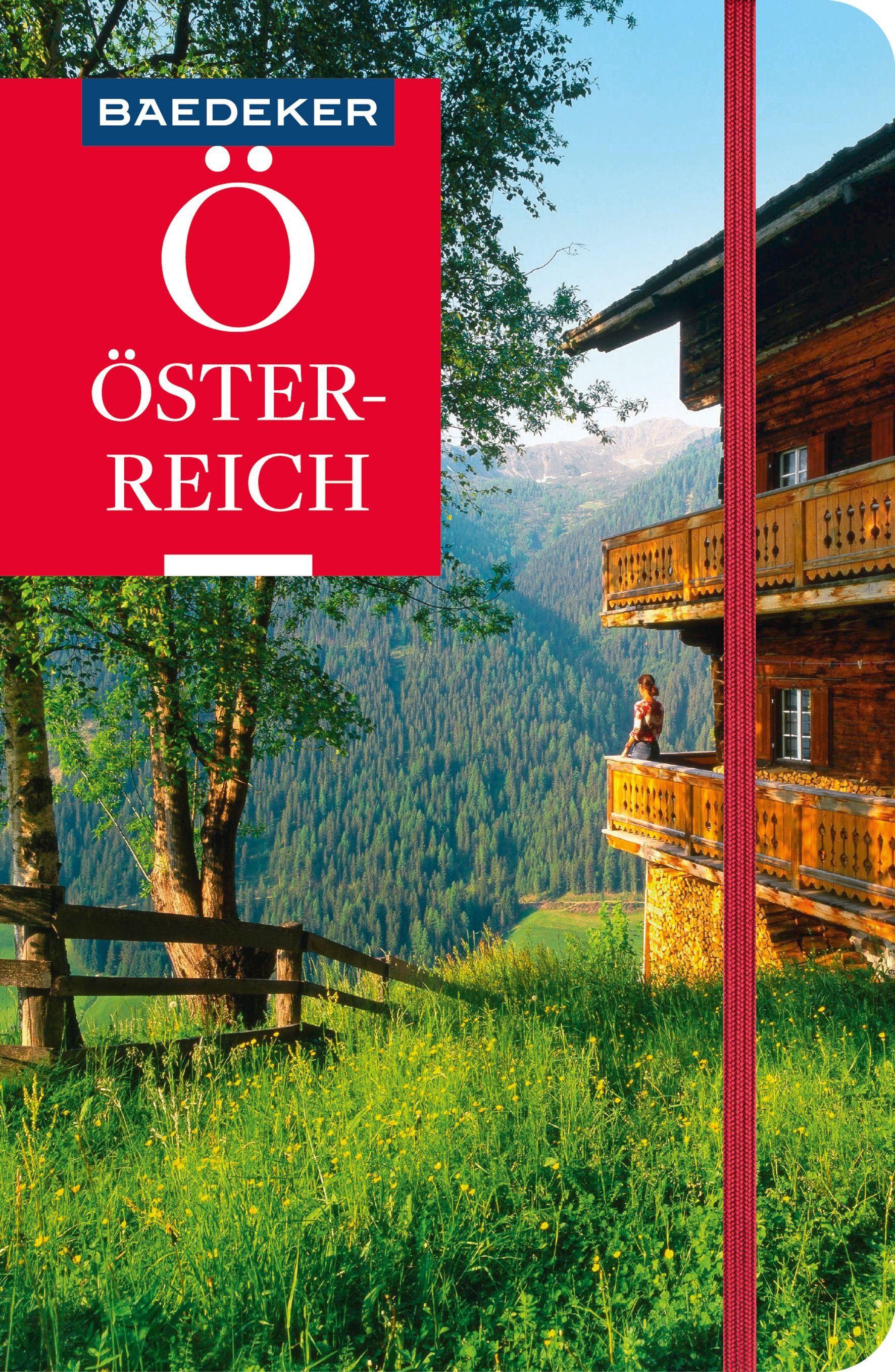 Vorderes Coverbild Baedeker Reiseführer Österreich