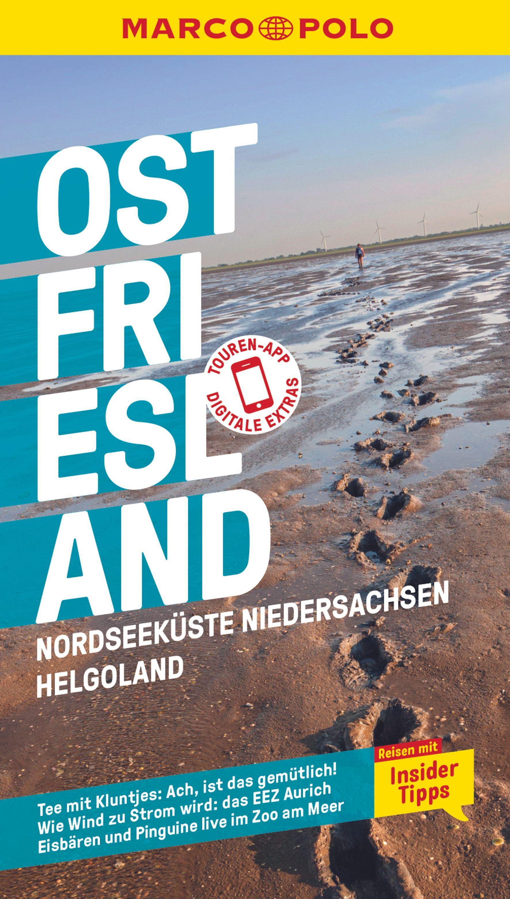 Vorderes Coverbild MARCO POLO Reiseführer Ostfriesland, Nordseeküste Niedersachsen, Helgoland