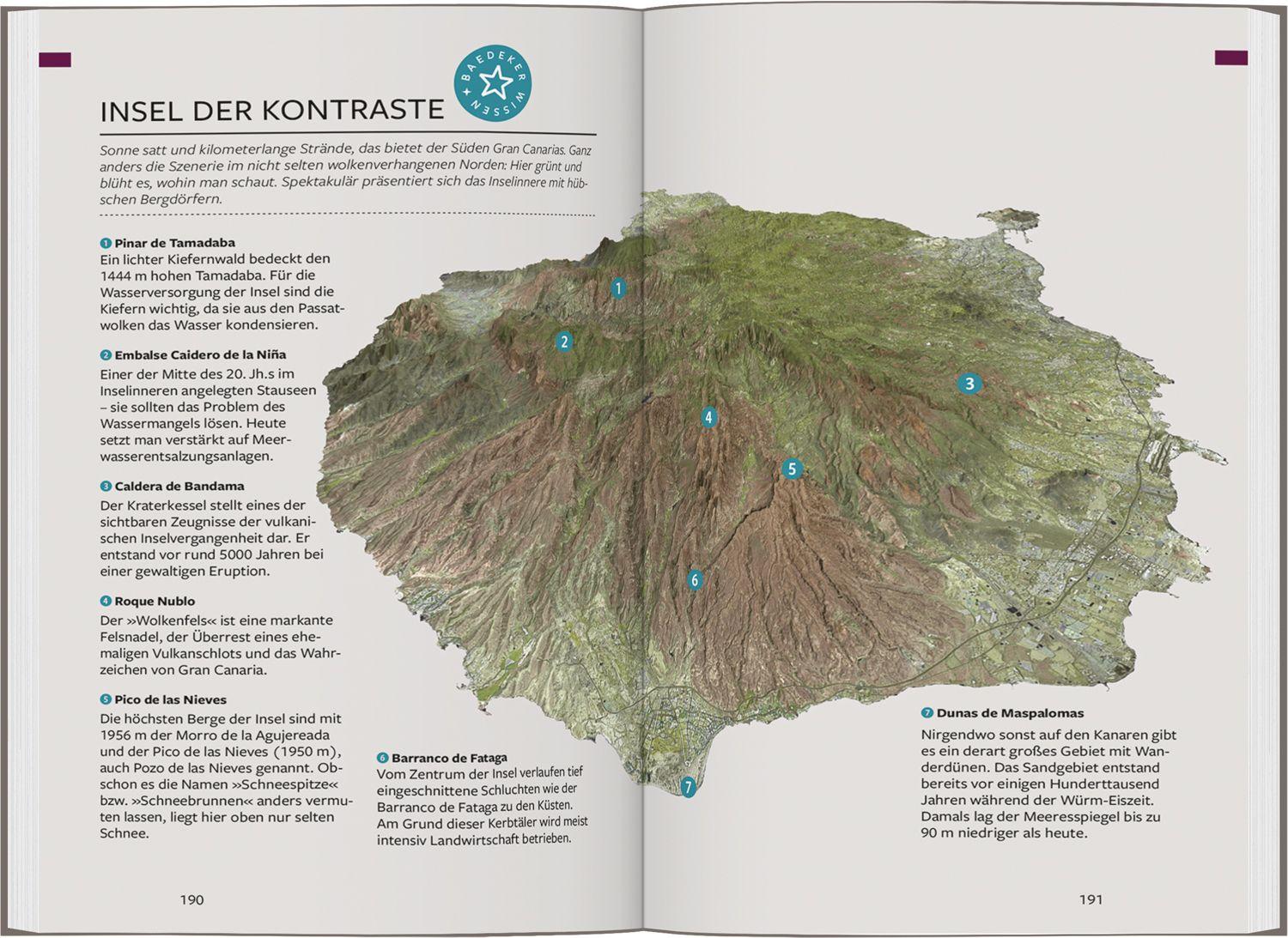 Beispielinhalt (Bild) Baedeker Reiseführer Gran Canaria