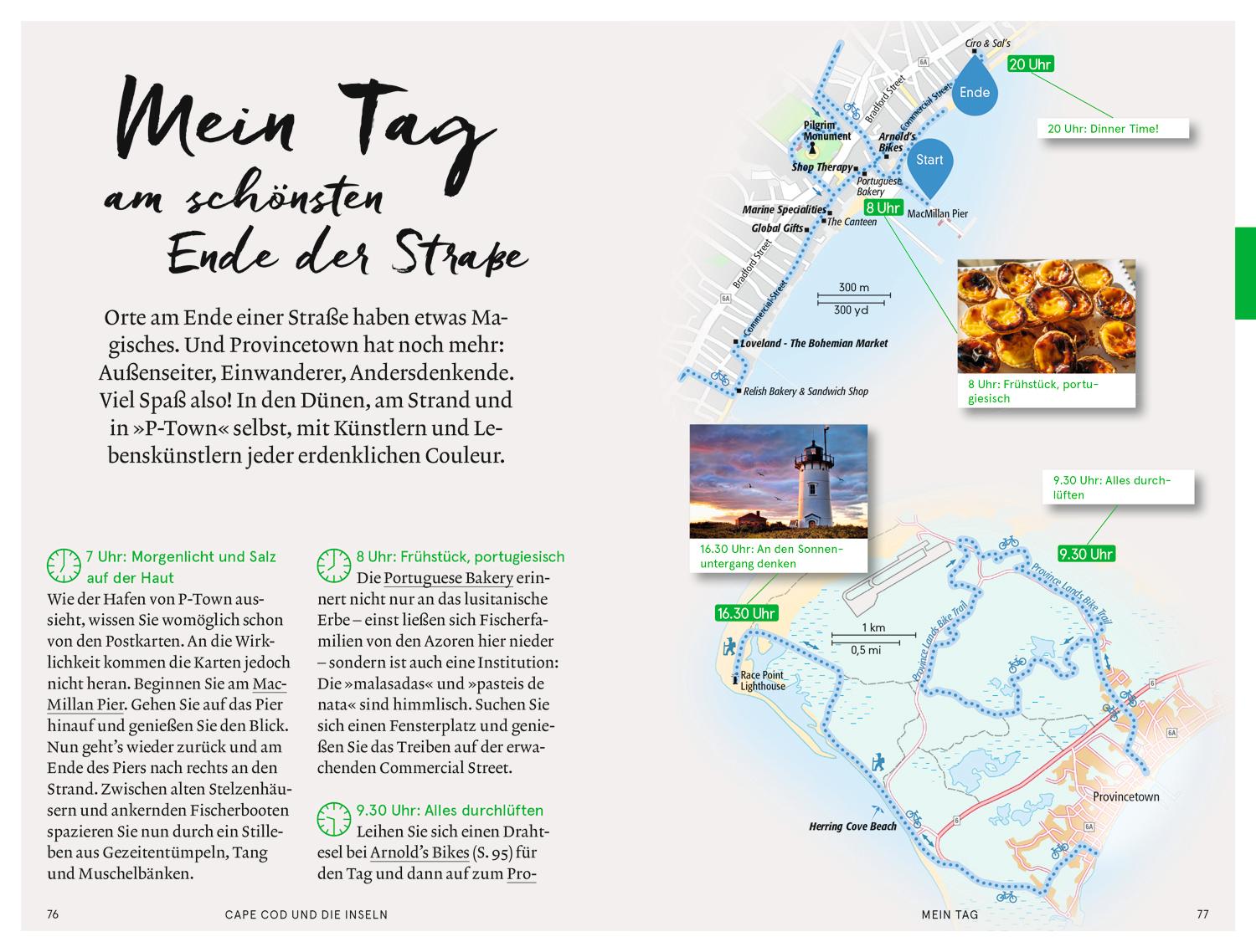 Beispielinhalt (Bild) Baedeker SMART Reiseführer Boston, Neuengland