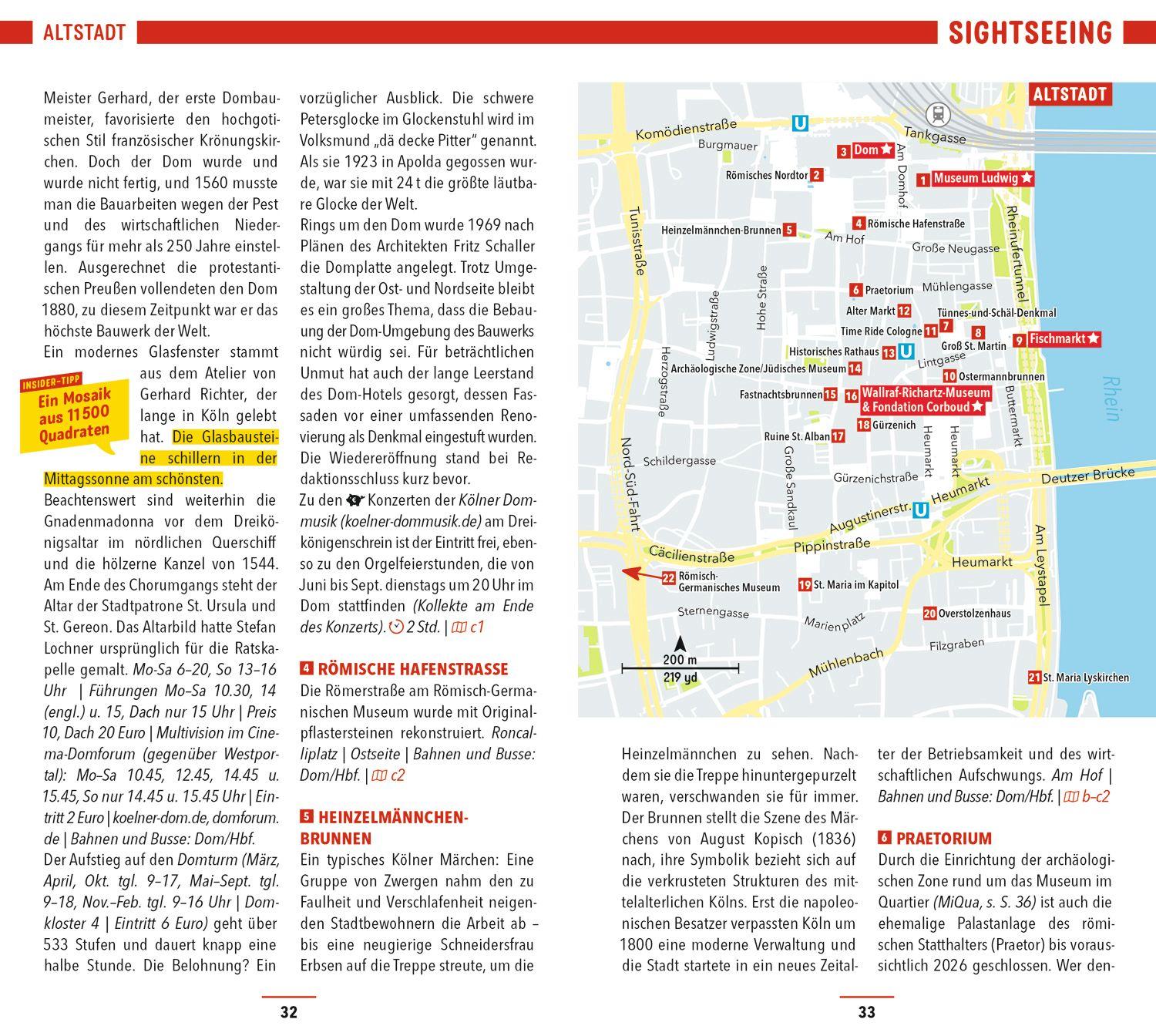 Beispielinhalt (Bild) MARCO POLO Reiseführer Köln