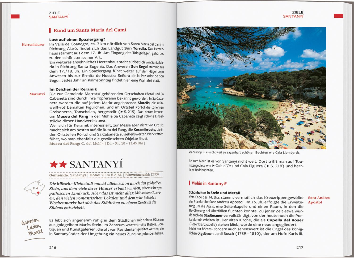 Beispielinhalt (Bild) Baedeker Reiseführer Mallorca