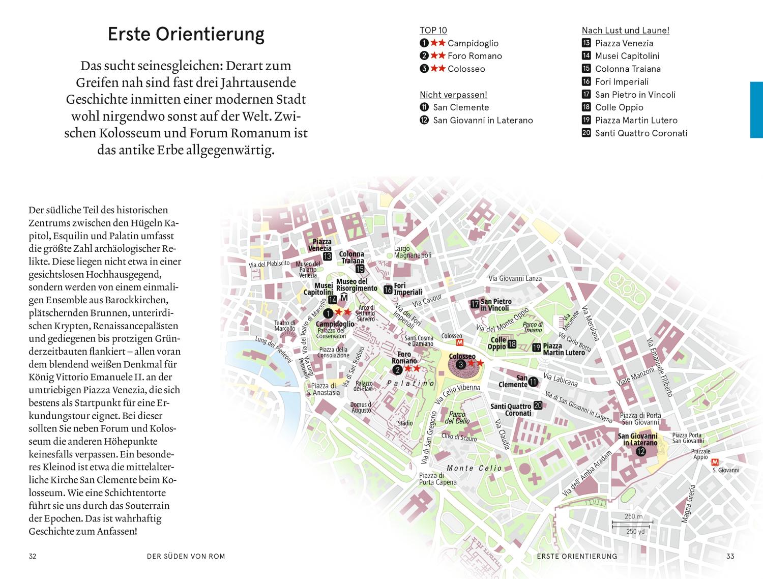 Beispielinhalt (Bild) Baedeker SMART Reiseführer Rom