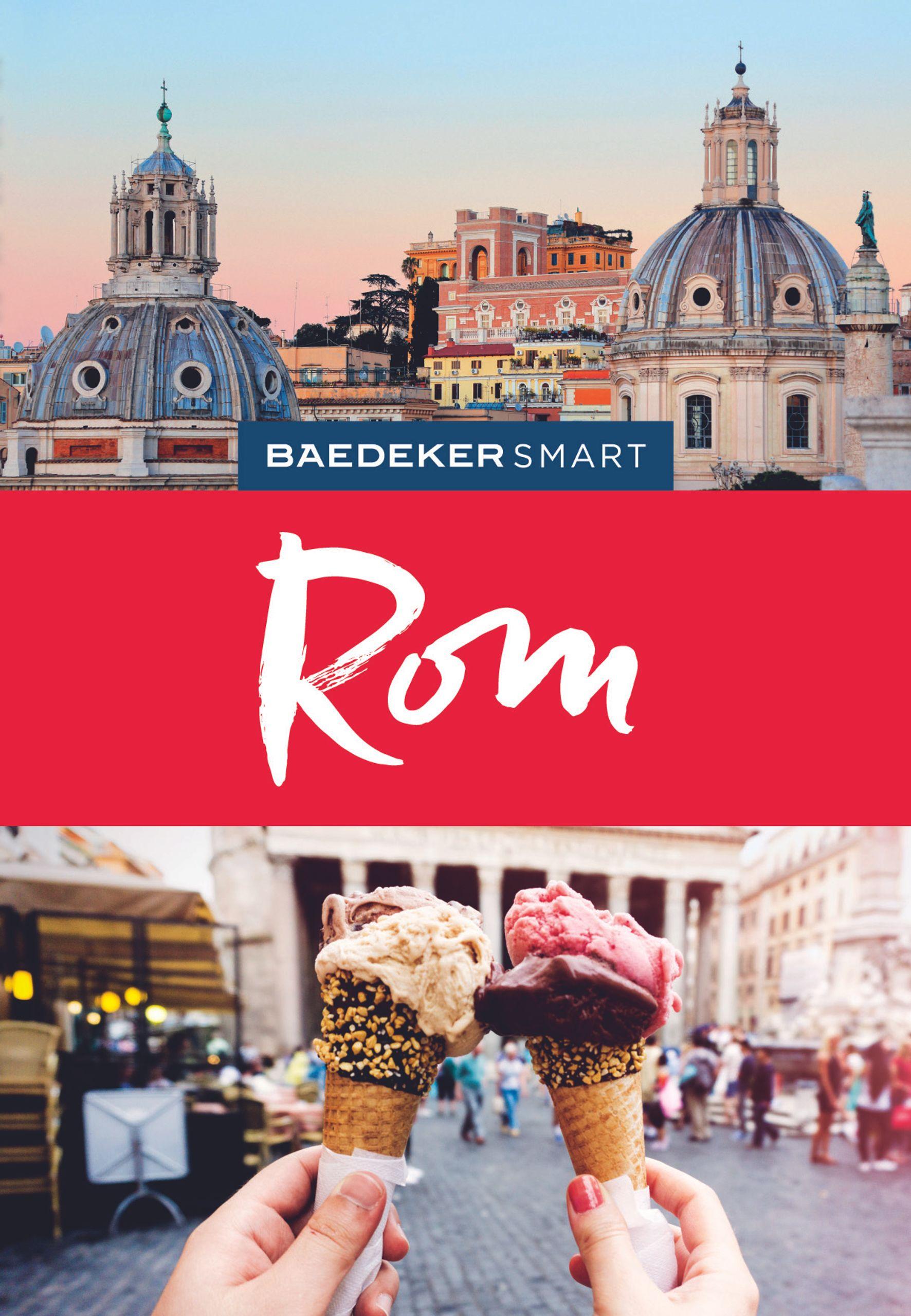 Vorderes Coverbild Baedeker SMART Reiseführer Rom