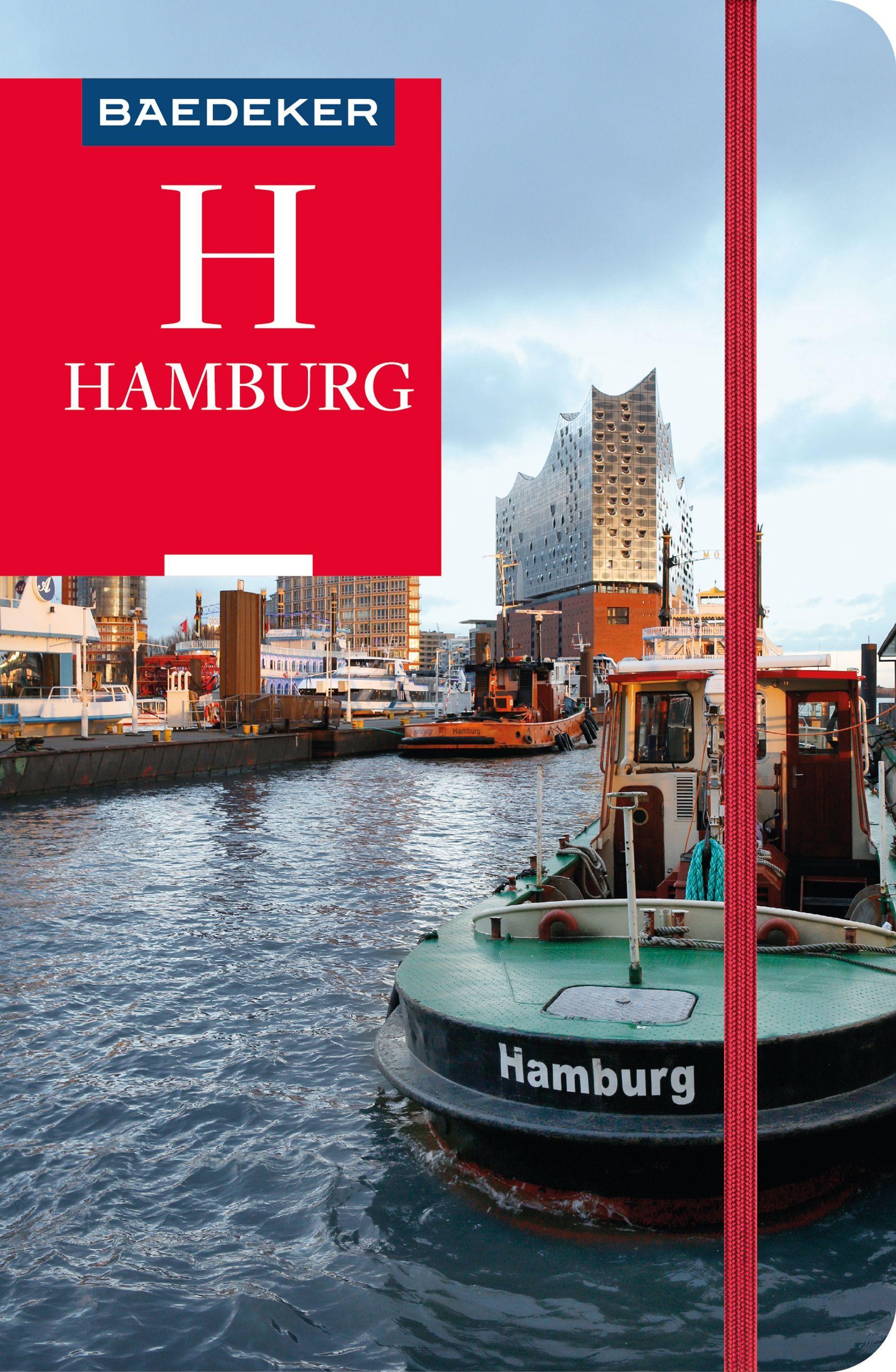 Vorderes Coverbild Baedeker Reiseführer Hamburg