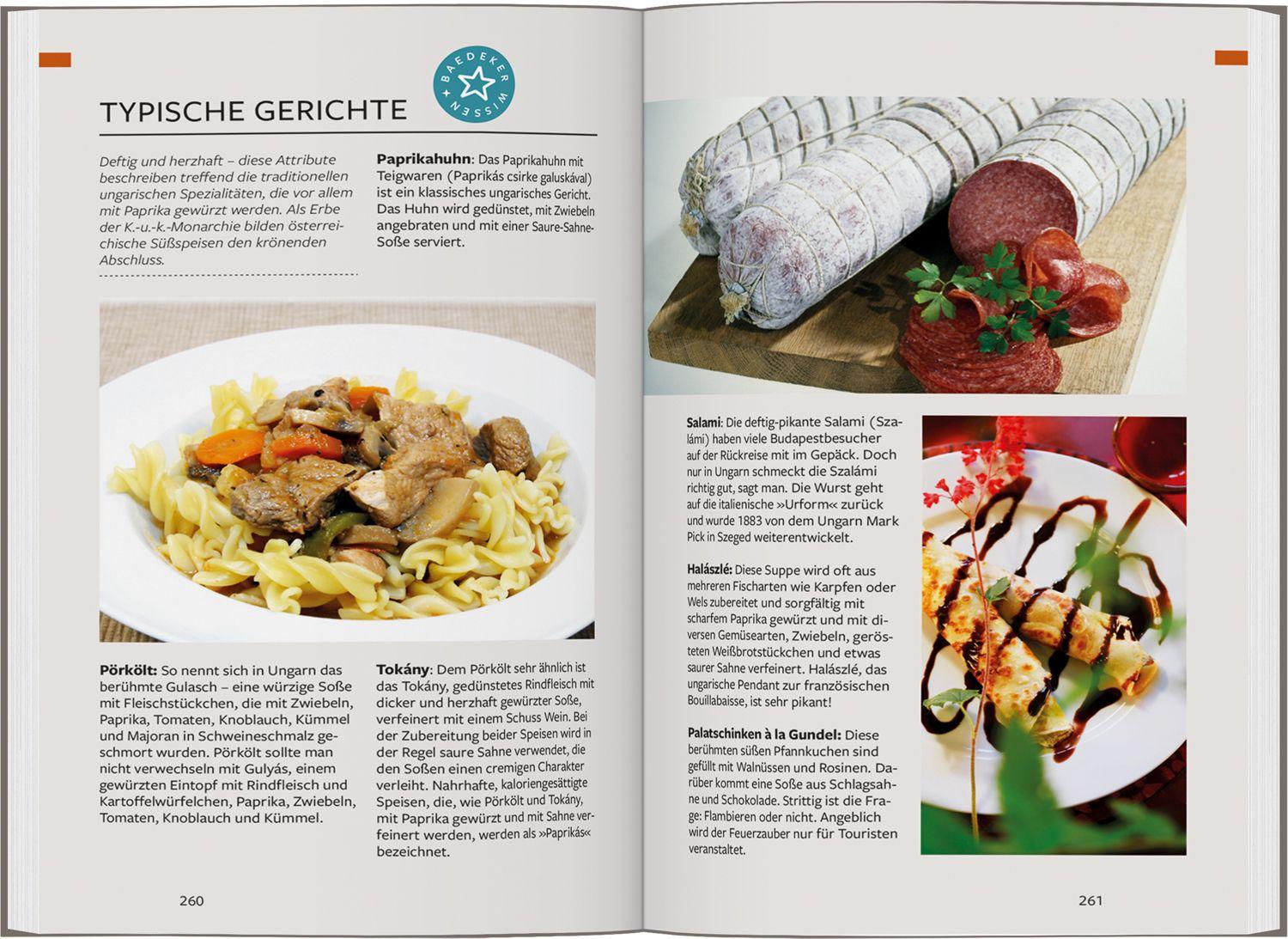 Beispielinhalt (Bild) Baedeker Reiseführer Budapest
