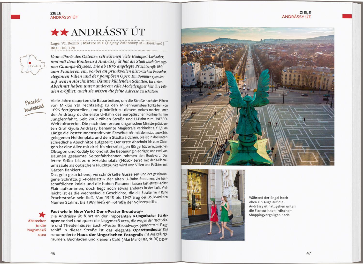 Beispielinhalt (Bild) Baedeker Reiseführer Budapest