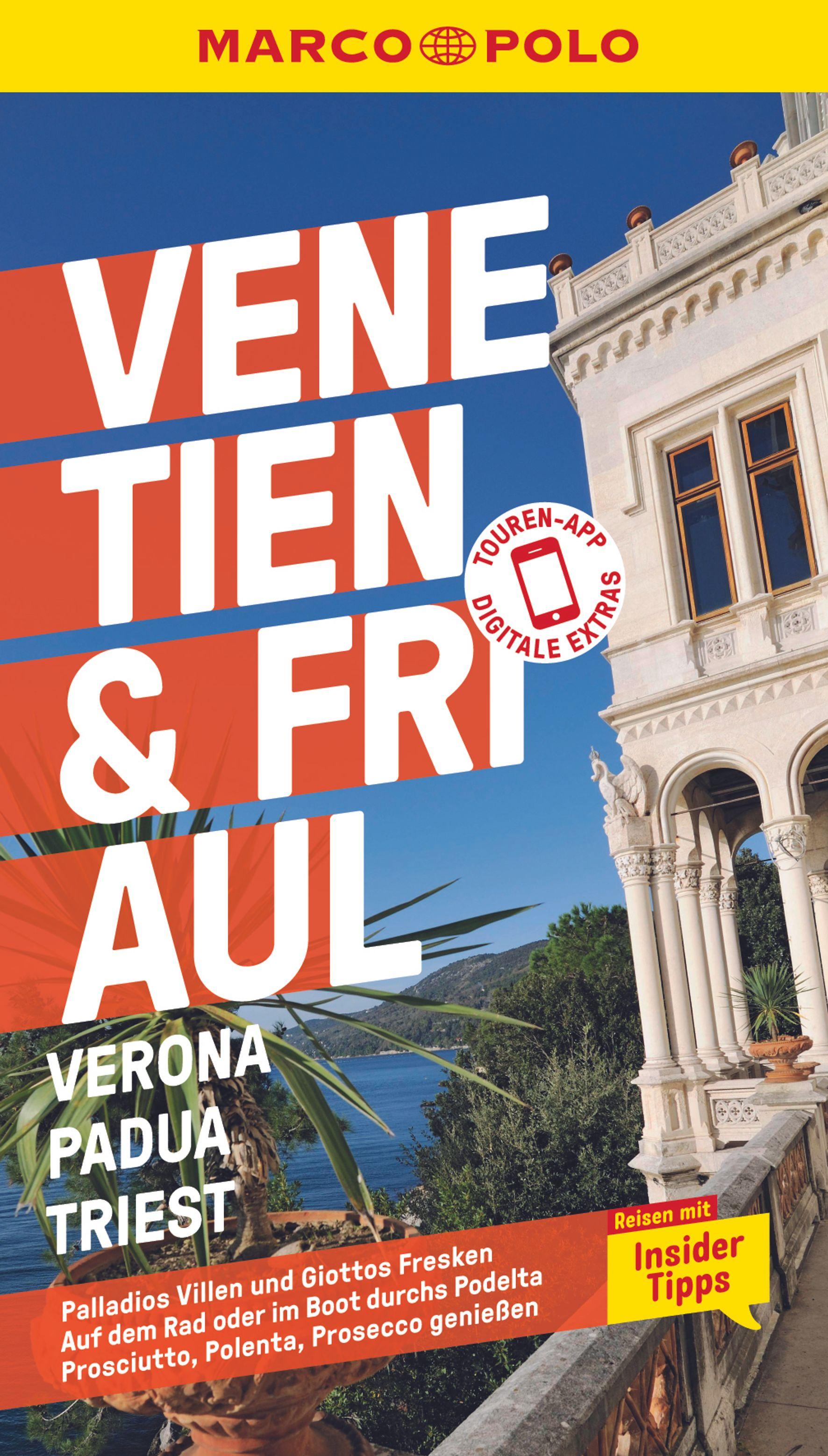 Vorderes Coverbild MARCO POLO Reiseführer Venetien & Friaul, Verona, Padua, Triest