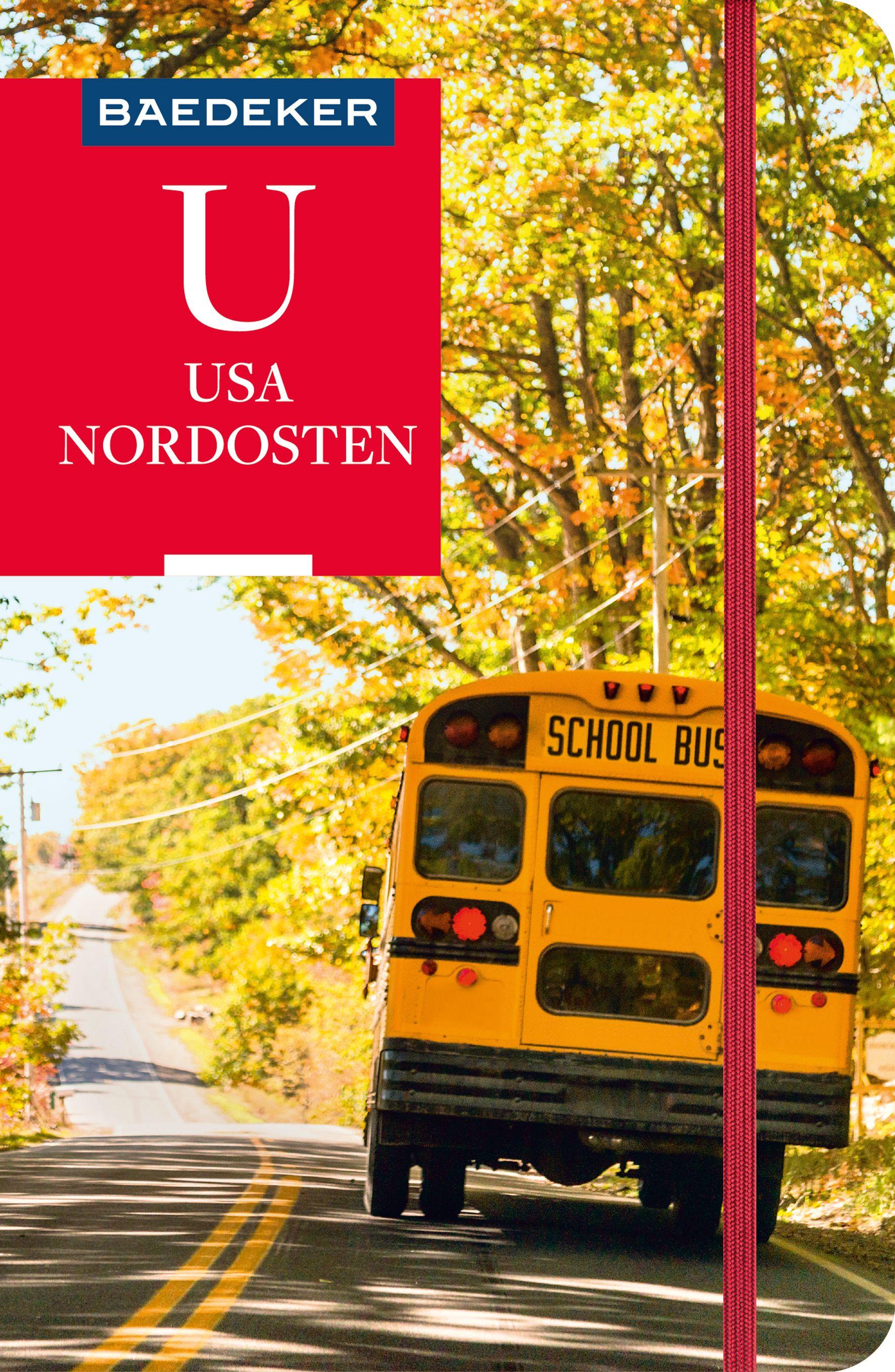 Vorderes Coverbild Baedeker Reiseführer USA Nordosten