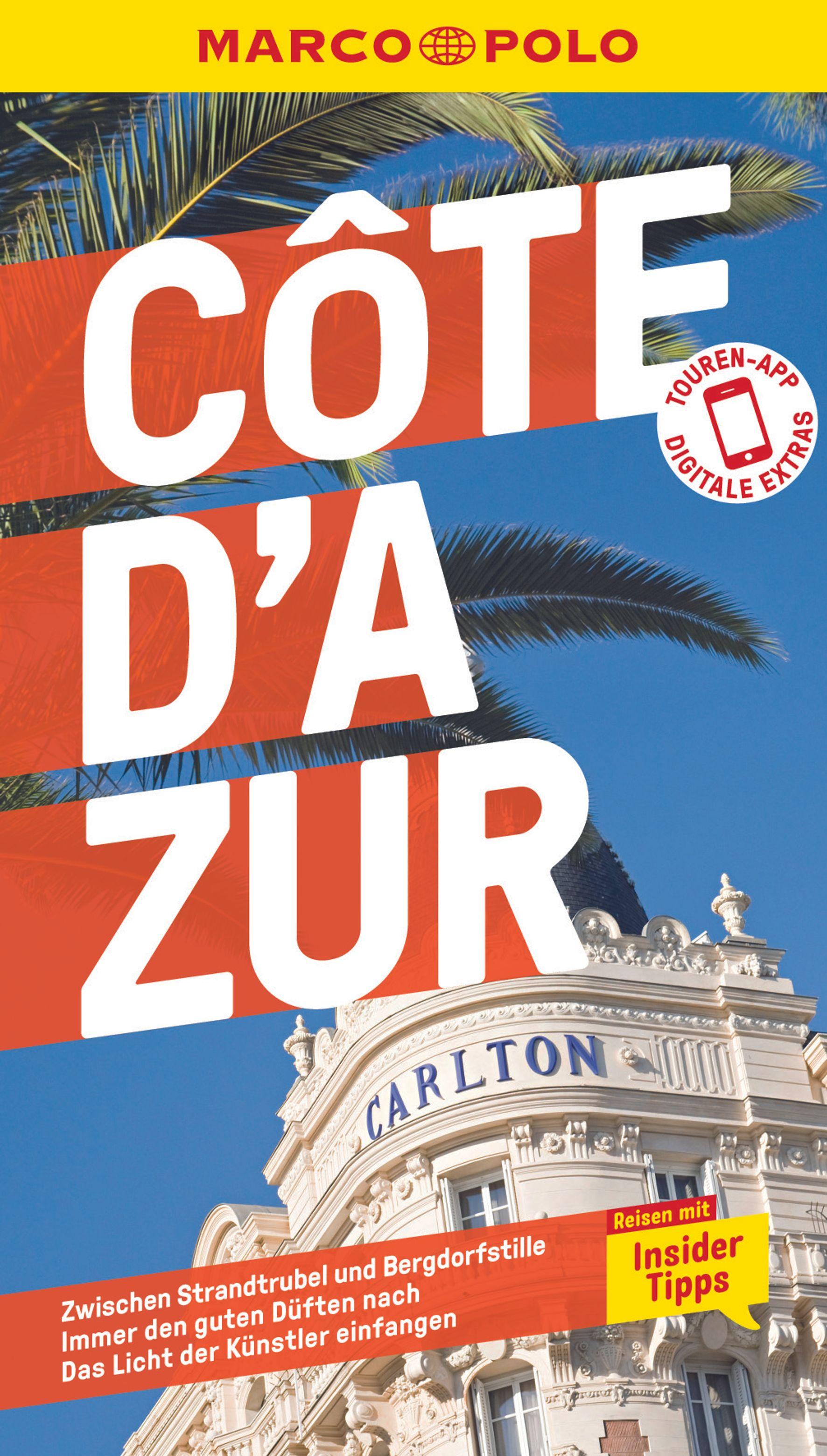 Vorderes Coverbild MARCO POLO Reiseführer Côte d'Azur