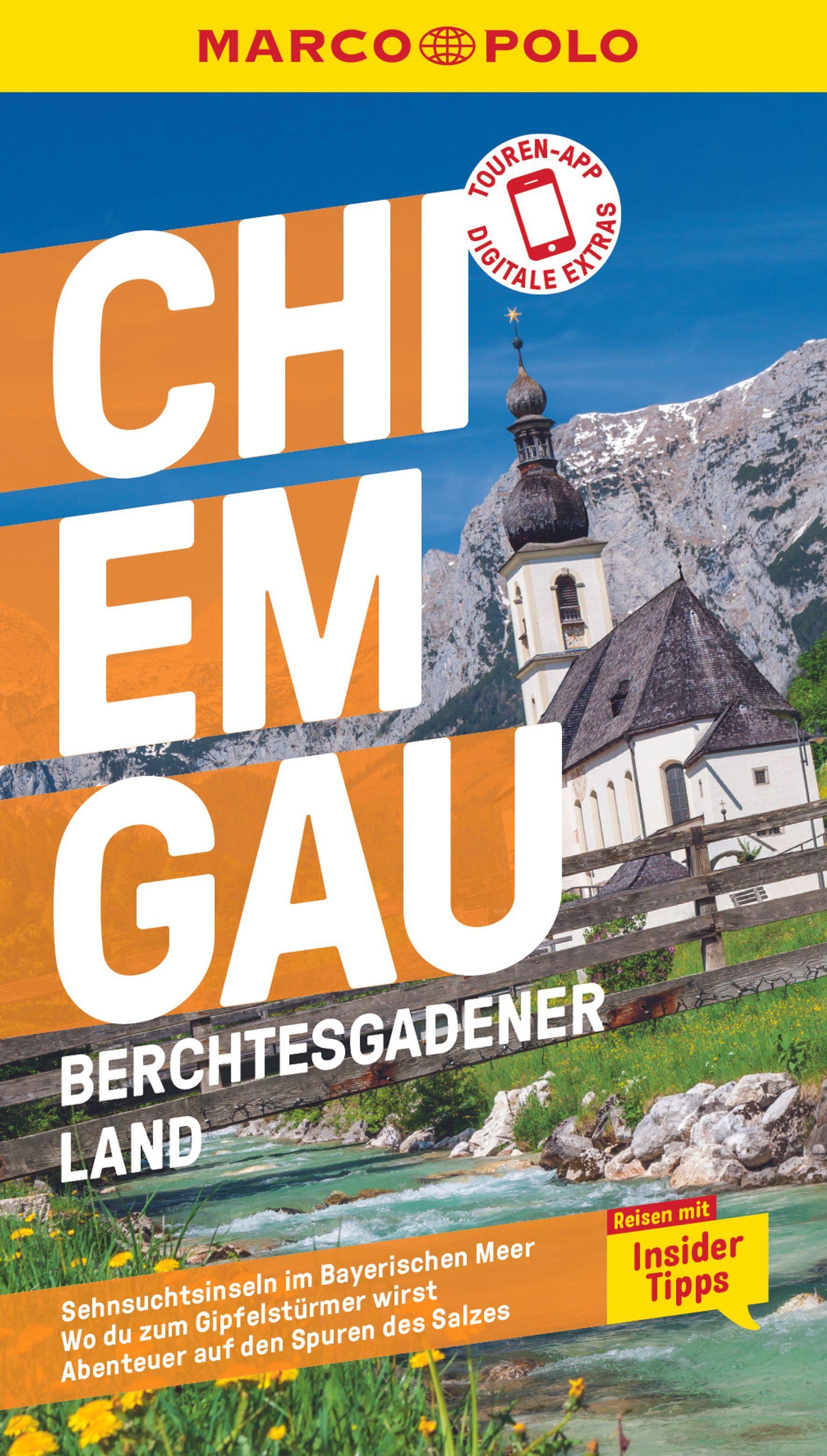 Vorderes Coverbild MARCO POLO Reiseführer Chiemgau, Berchtesgadener Land
