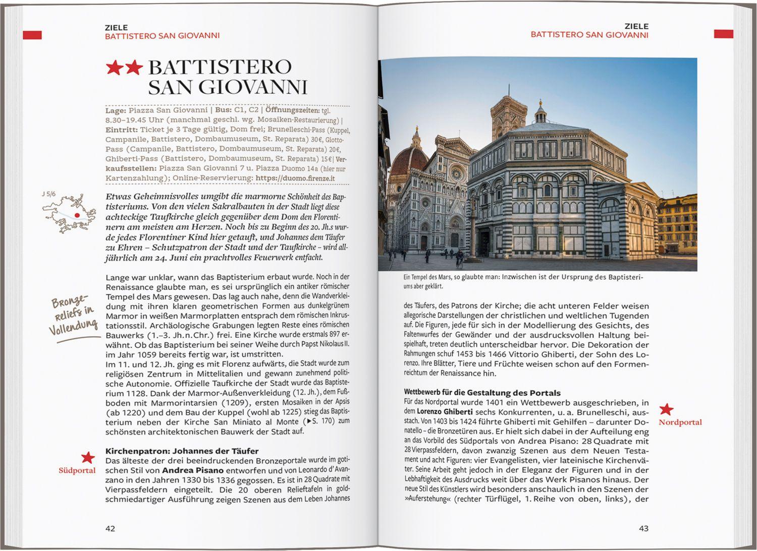 Beispielinhalt (Bild) Baedeker Reiseführer Florenz