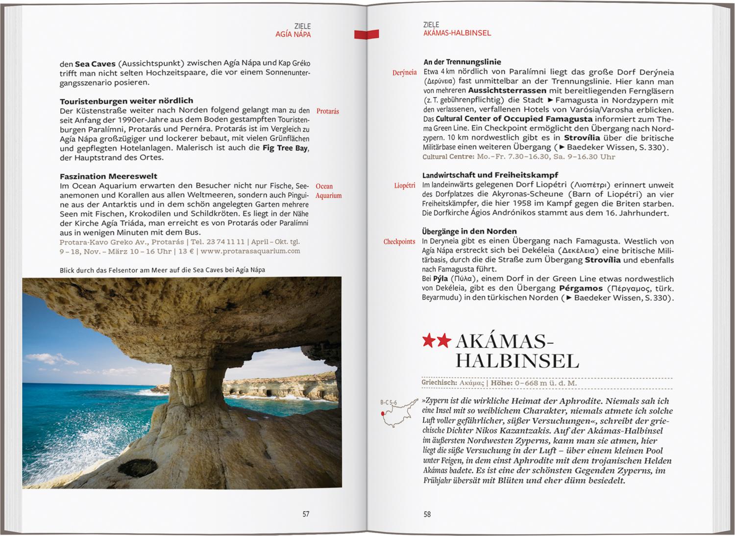 Beispielinhalt (Bild) Baedeker Reiseführer Zypern