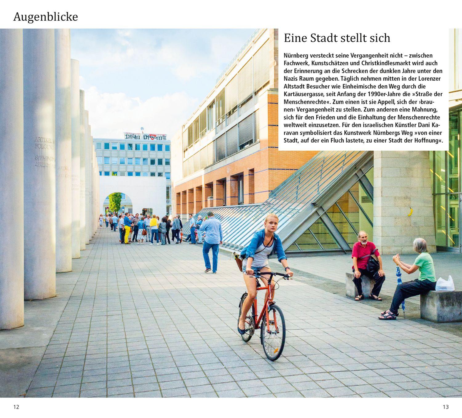 Beispielinhalt (Bild) DUMONT direkt Reiseführer Nürnberg