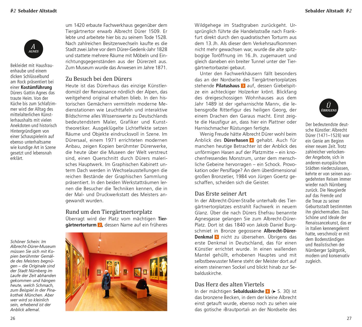 Beispielinhalt (Bild) DUMONT direkt Reiseführer Nürnberg