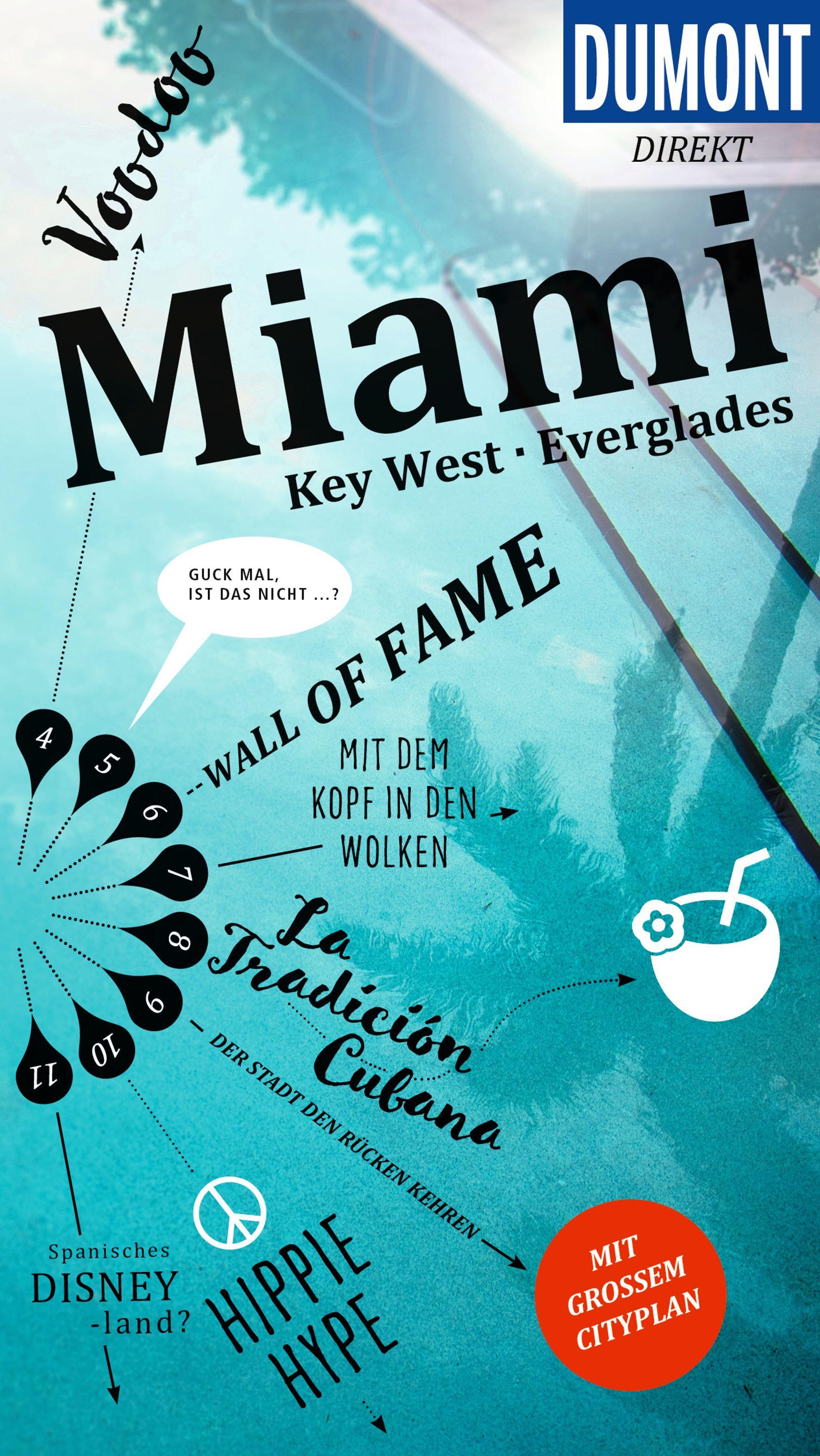Vorderes Coverbild DUMONT direkt Reiseführer Miami, Key West, Everglades