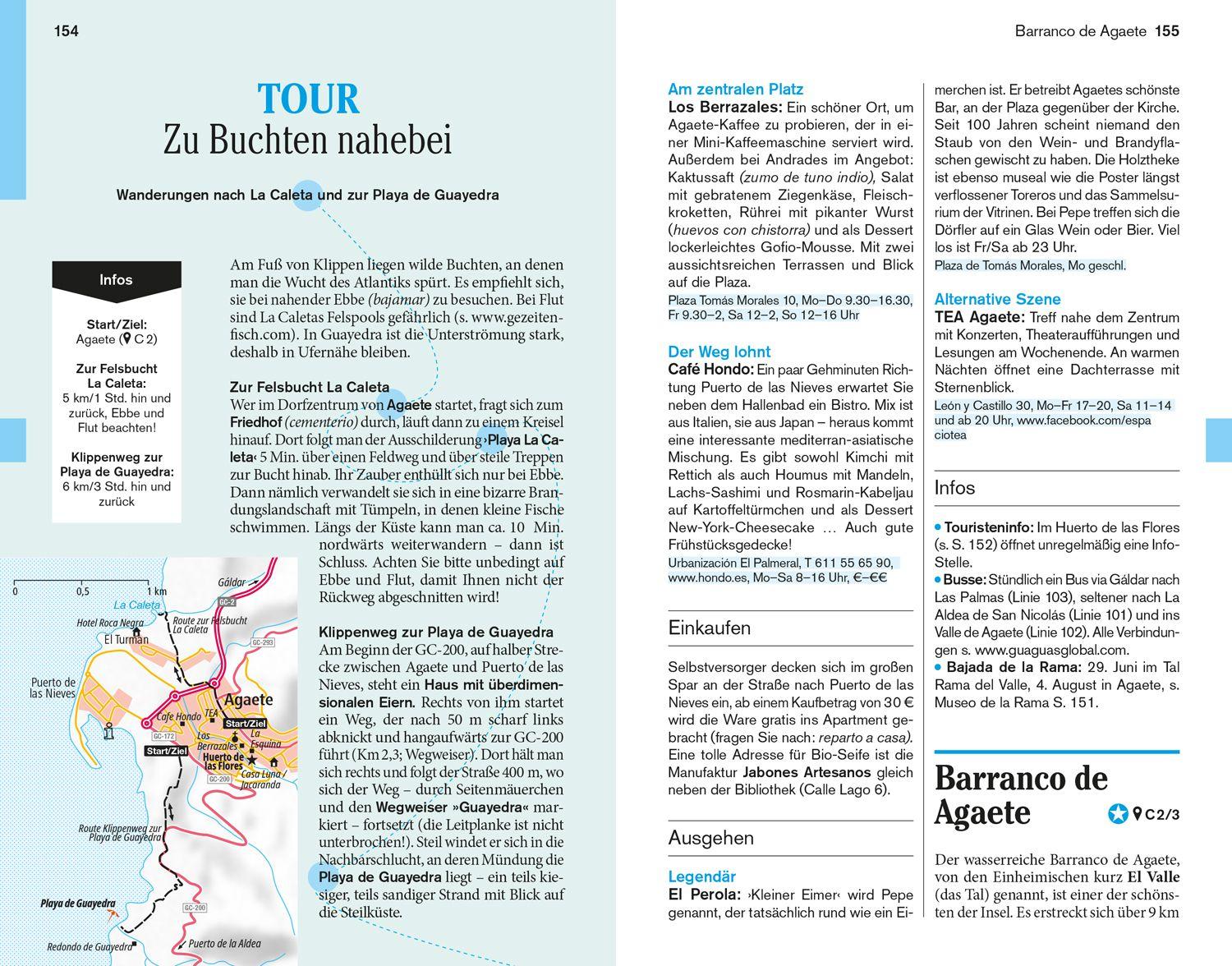 Beispielinhalt (Bild) DUMONT Reise-Taschenbuch Reiseführer Gran Canaria