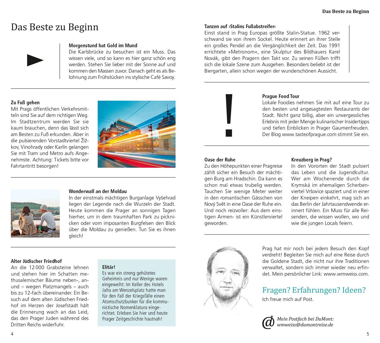 Beispielinhalt (Bild) DUMONT direkt Reiseführer Prag