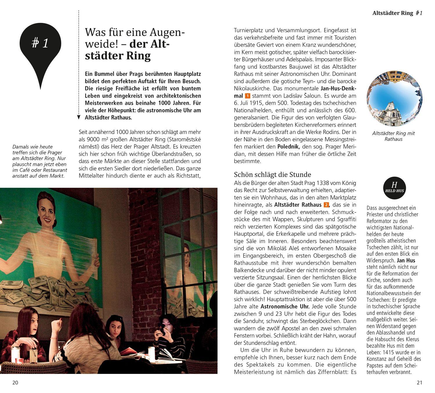 Beispielinhalt (Bild) DUMONT direkt Reiseführer Prag