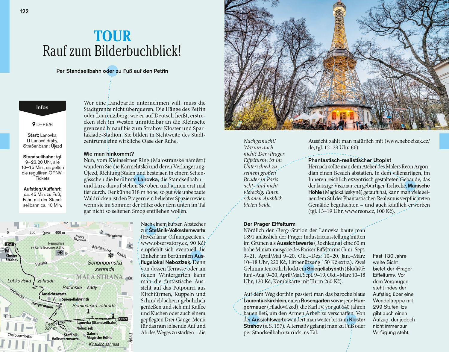 Beispielinhalt (Bild) DUMONT Reise-Taschenbuch Reiseführer Prag