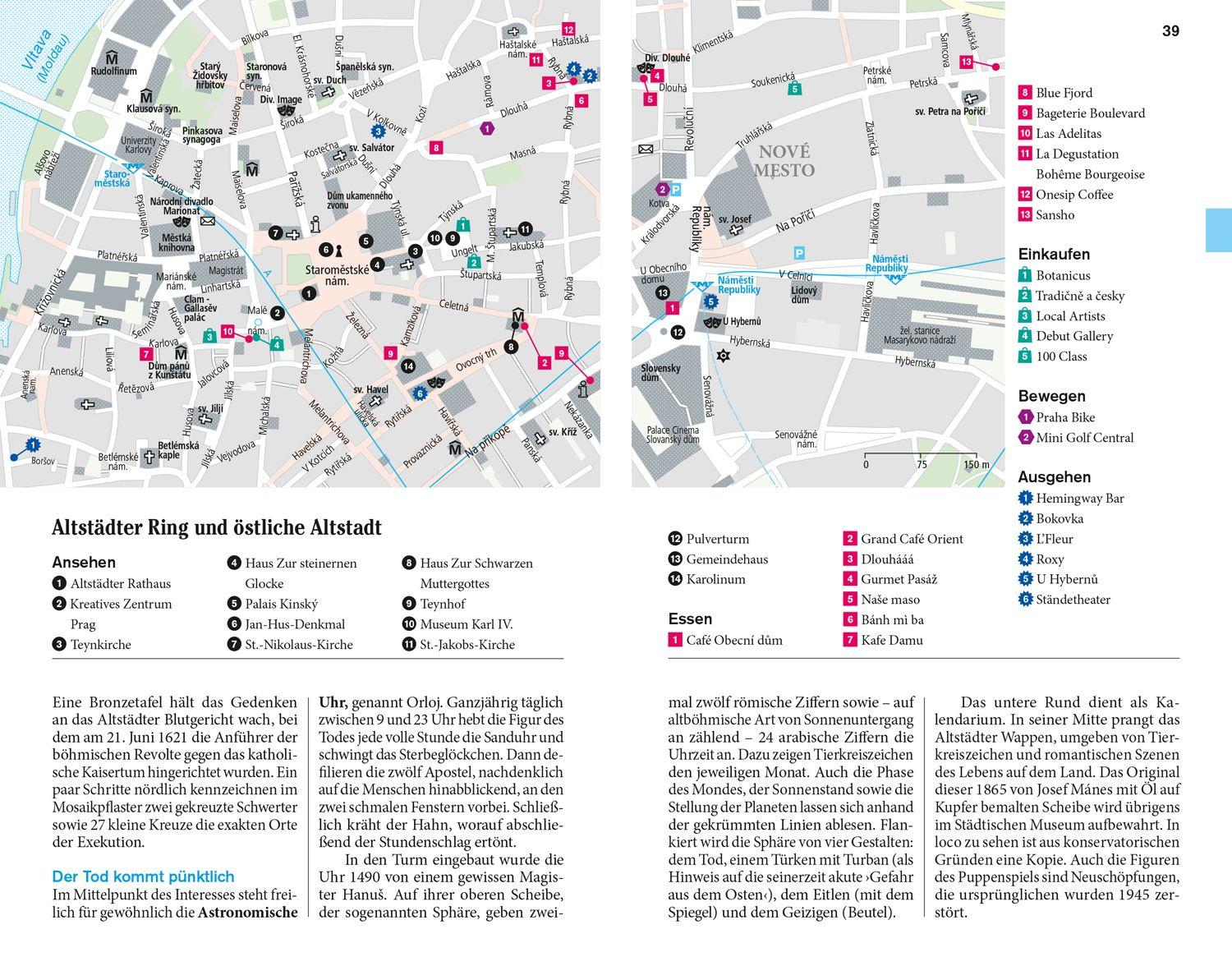 Beispielinhalt (Bild) DUMONT Reise-Taschenbuch Reiseführer Prag