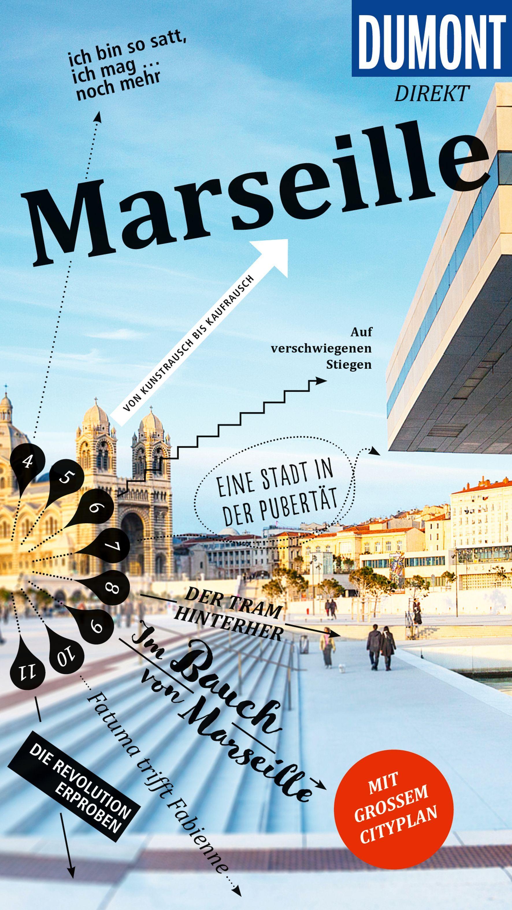 Vorderes Coverbild DUMONT direkt Reiseführer Marseille