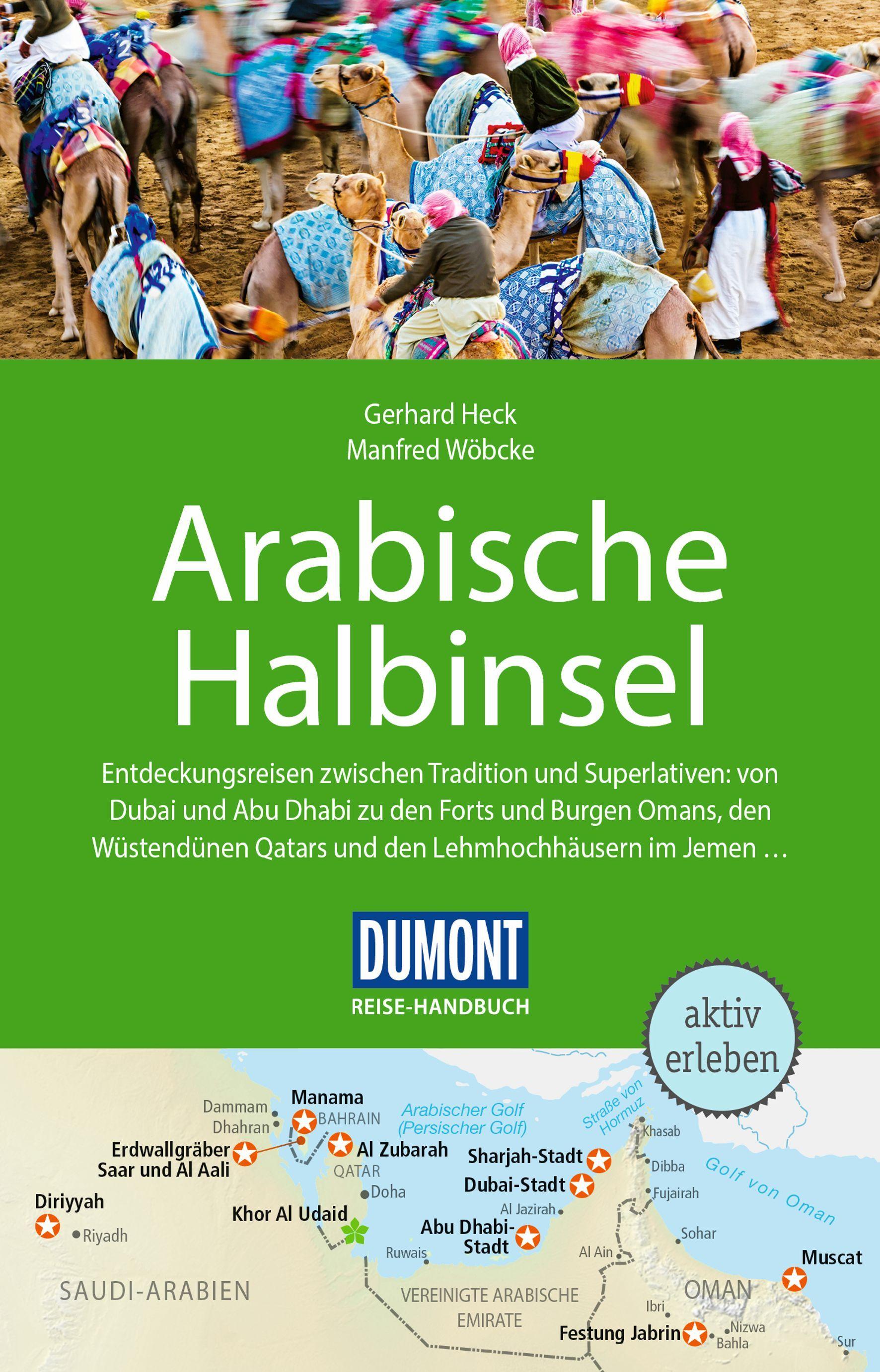 Vorderes Coverbild DUMONT Reise-Handbuch Reiseführer Arabische Halbinsel