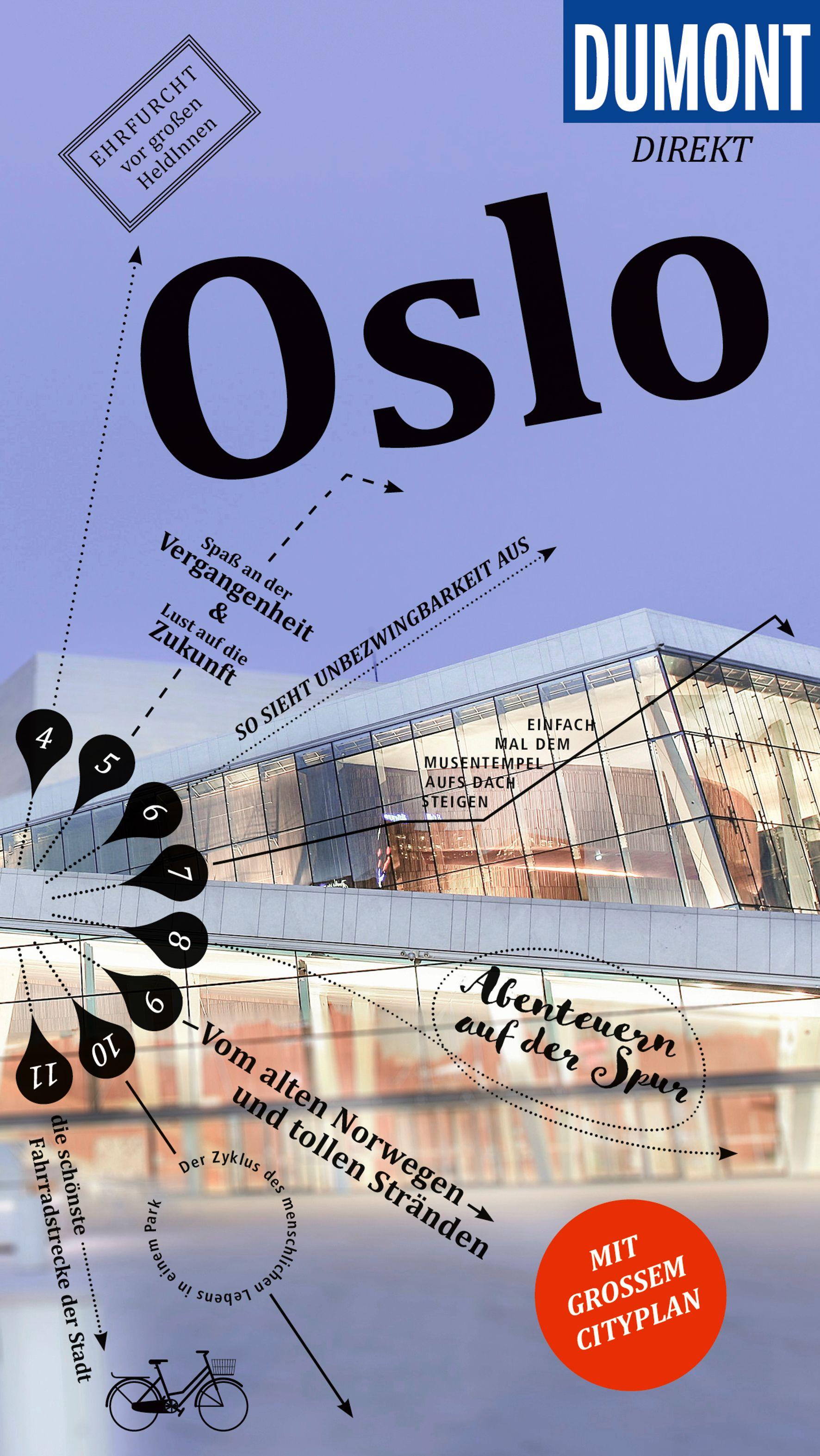 Vorderes Coverbild DUMONT direkt Reiseführer Oslo