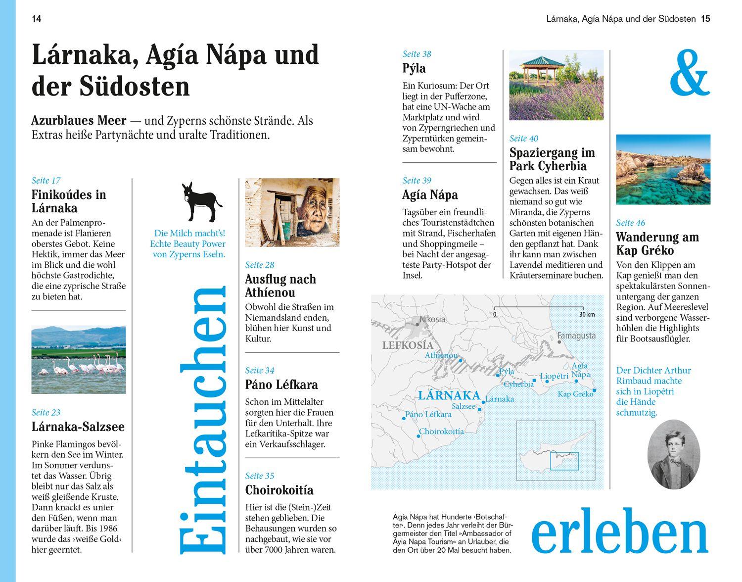 Beispielinhalt (Bild) DUMONT Reise-Taschenbuch Reiseführer Zypern