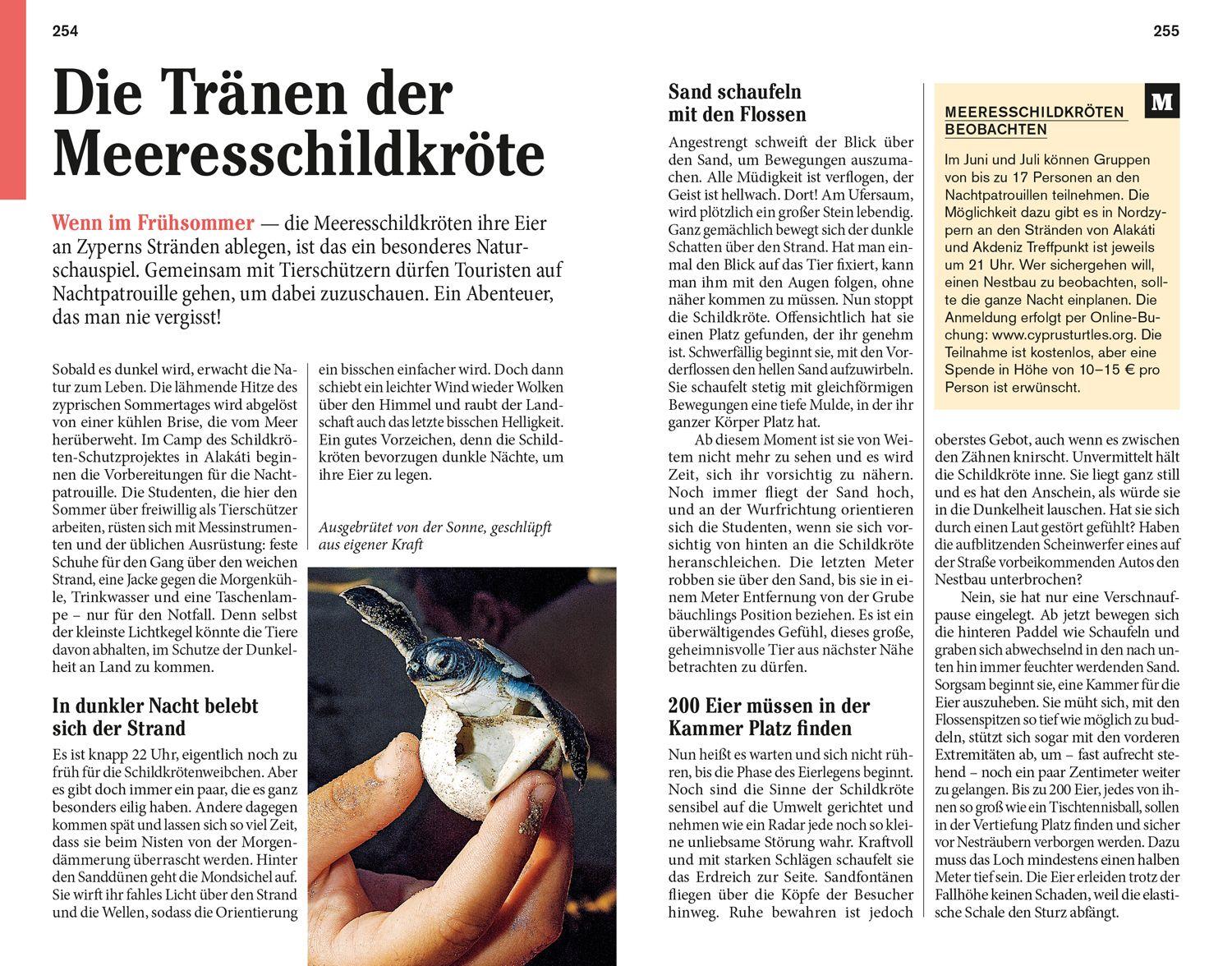 Beispielinhalt (Bild) DUMONT Reise-Taschenbuch Reiseführer Zypern