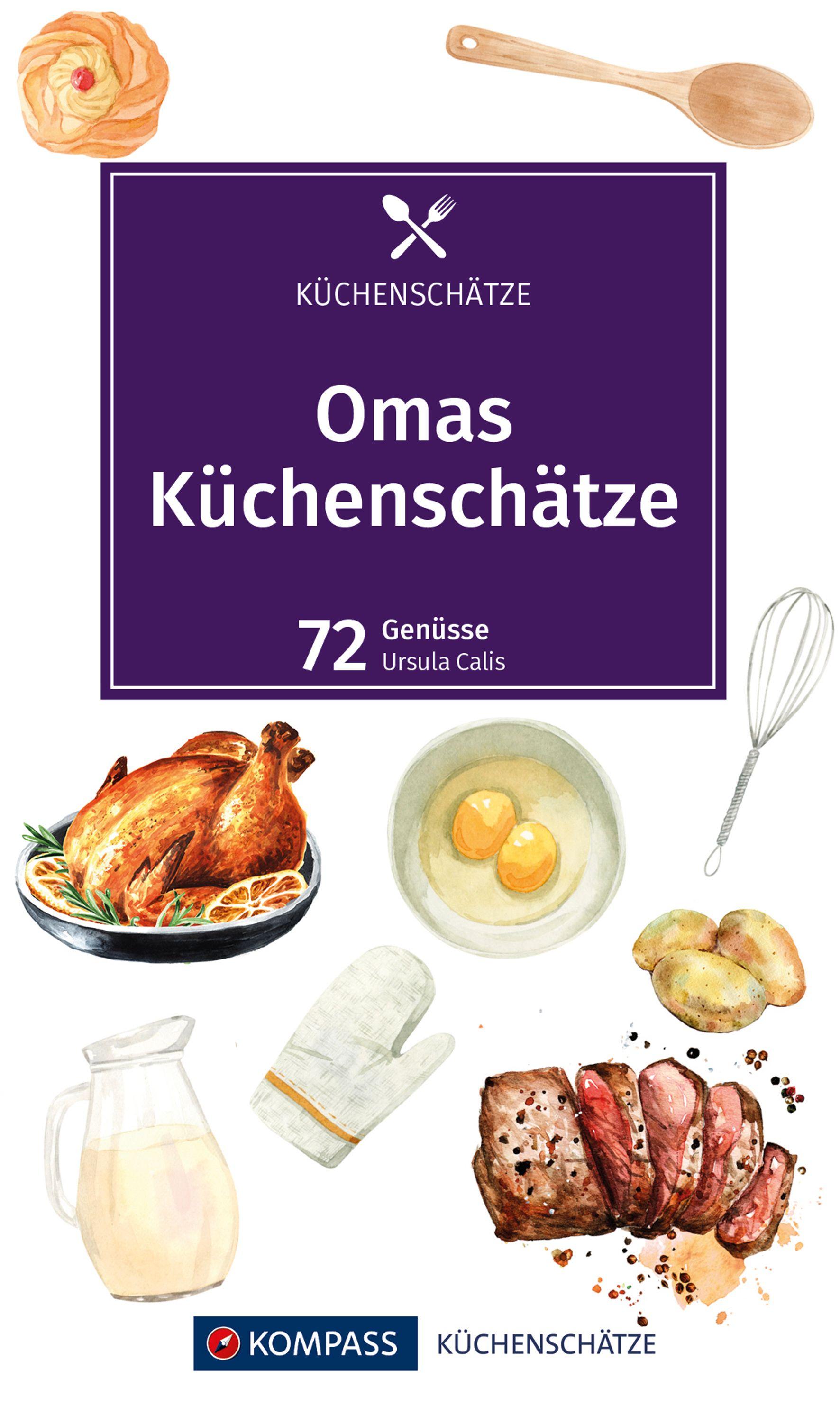 Vorderes Coverbild KOMPASS Küchenschätze Omas Küchenschätze