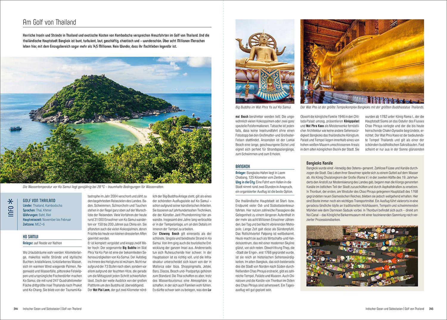 Beispielinhalt (Bild) KUNTH Unterwegs auf allen Meeren