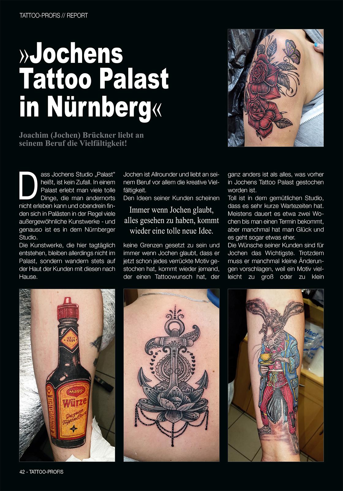 Beispielinhalt (Bild) Tattoo Profis