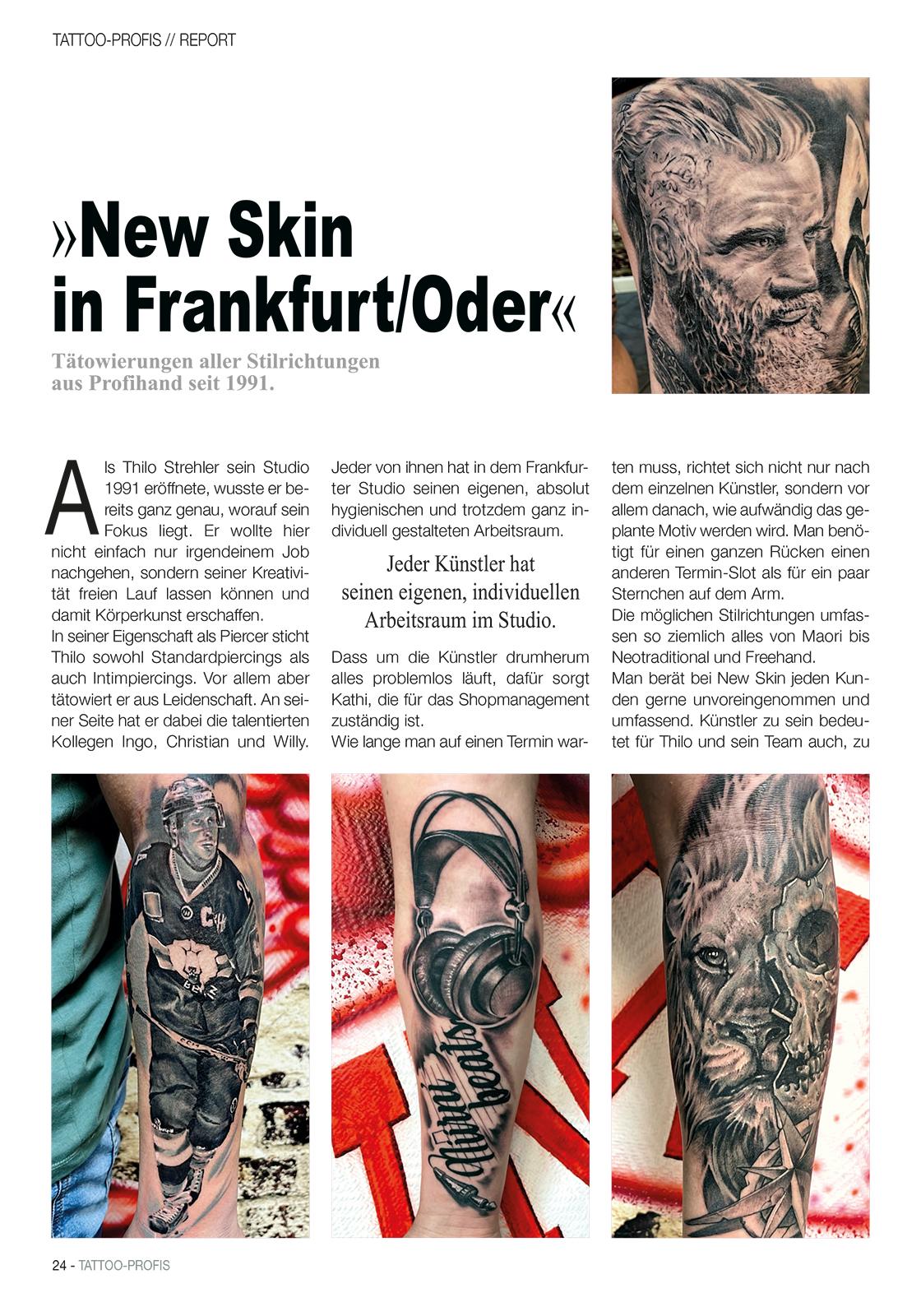 Beispielinhalt (Bild) Tattoo Profis