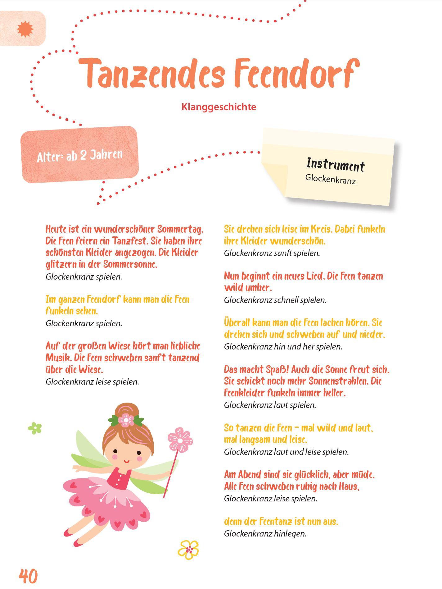 Beispielinhalt (Bild) Das Krippen-Jahreszeitenbuch: Klanggeschichten