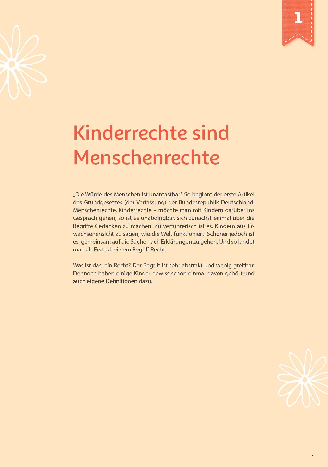 Beispielinhalt (Bild) Kinderrechte in der Kita-Praxis
