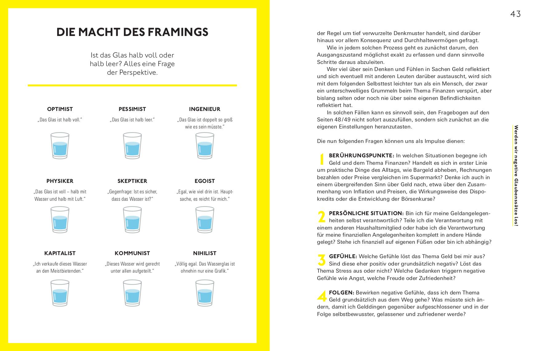 Beispielinhalt (Bild) Mehr Geld! Mit einem positiven Money Mindset zur finanziellen Freiheit