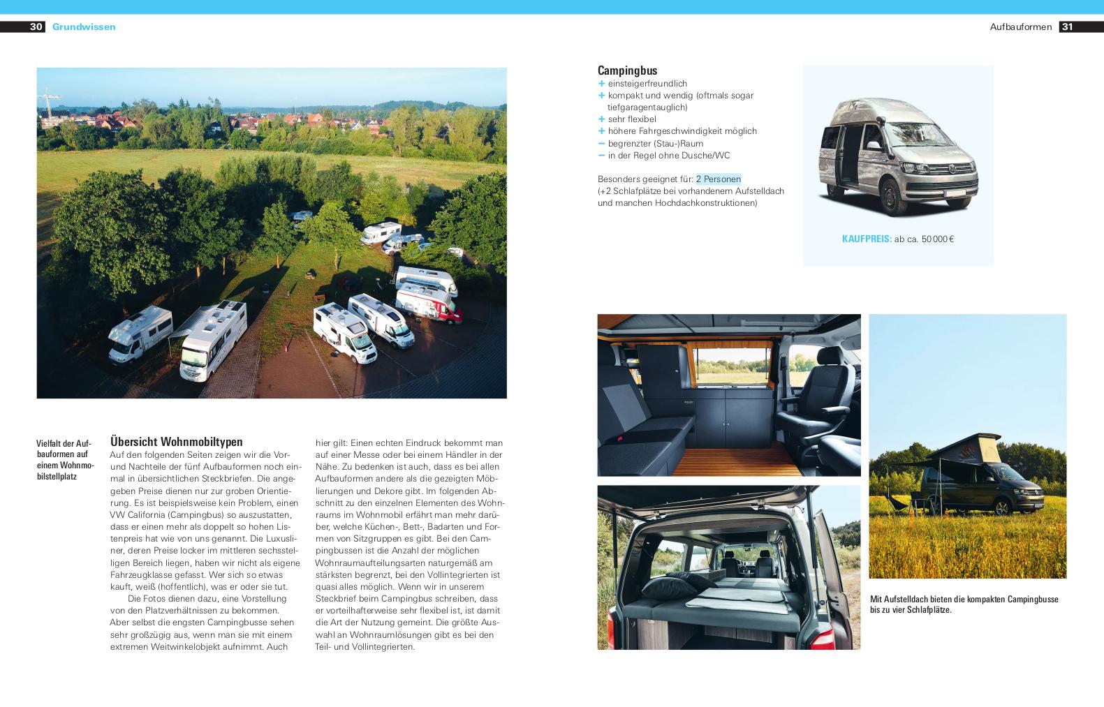 Beispielinhalt (Bild) Das große Wohnmobil-Handbuch