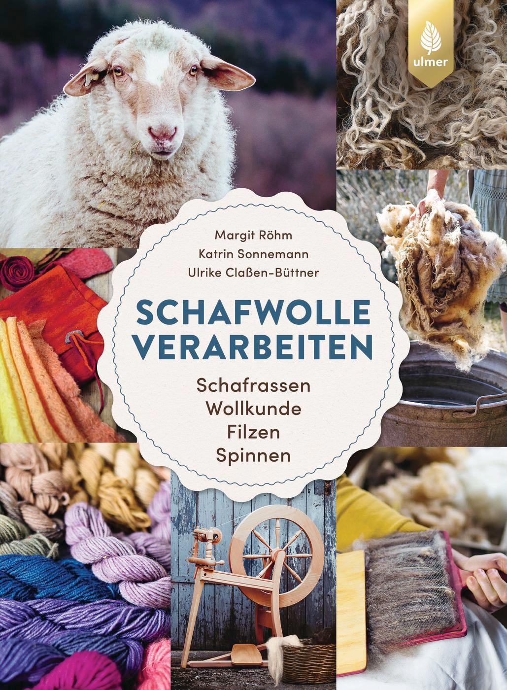 Vorderes Coverbild Schafwolle verarbeiten