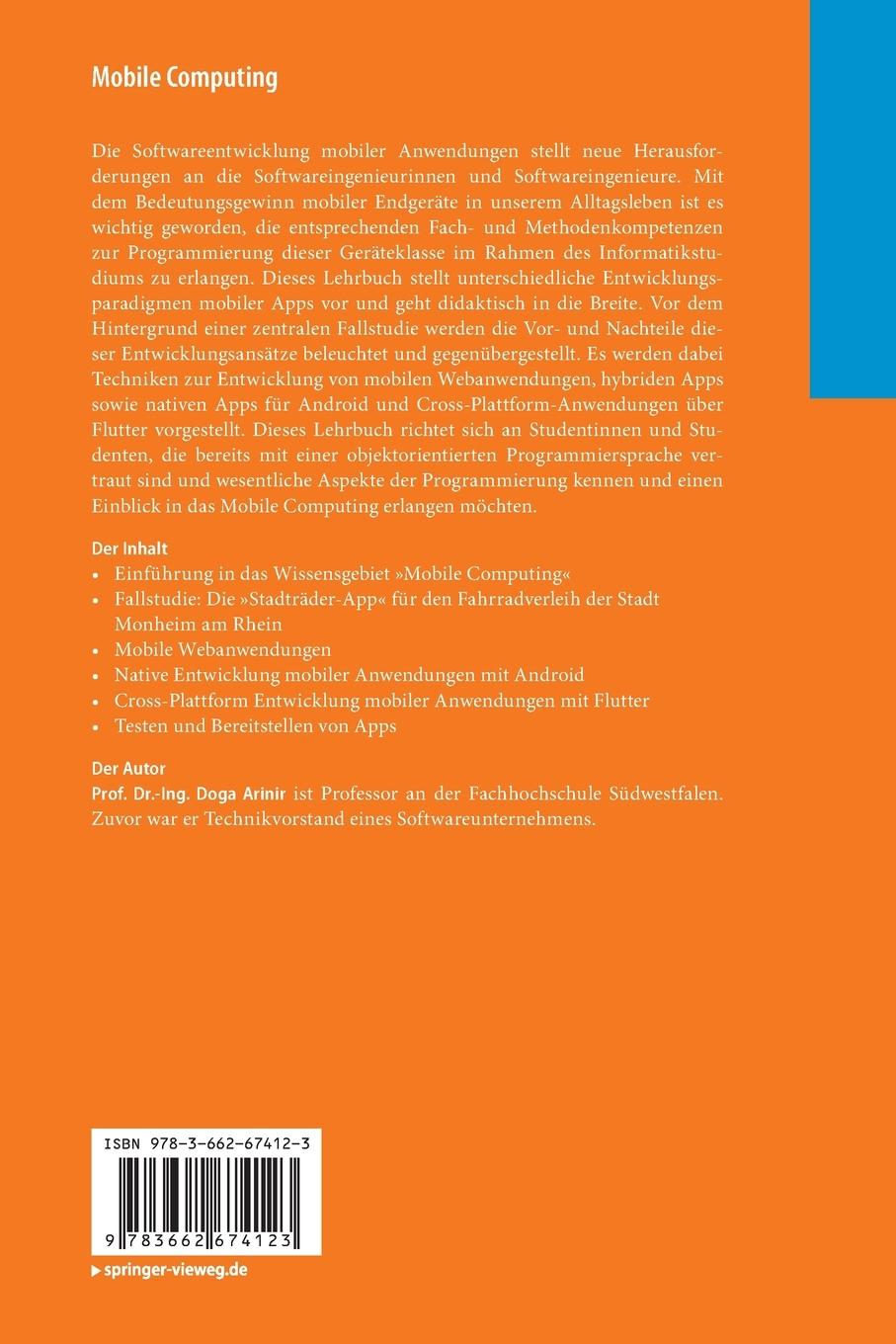 Rückseitencover Mobile Computing