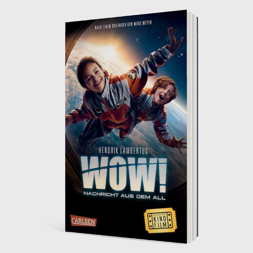 Beispielinhalt (Bild) WOW! Nachricht aus dem All (Das Buch zum Film)