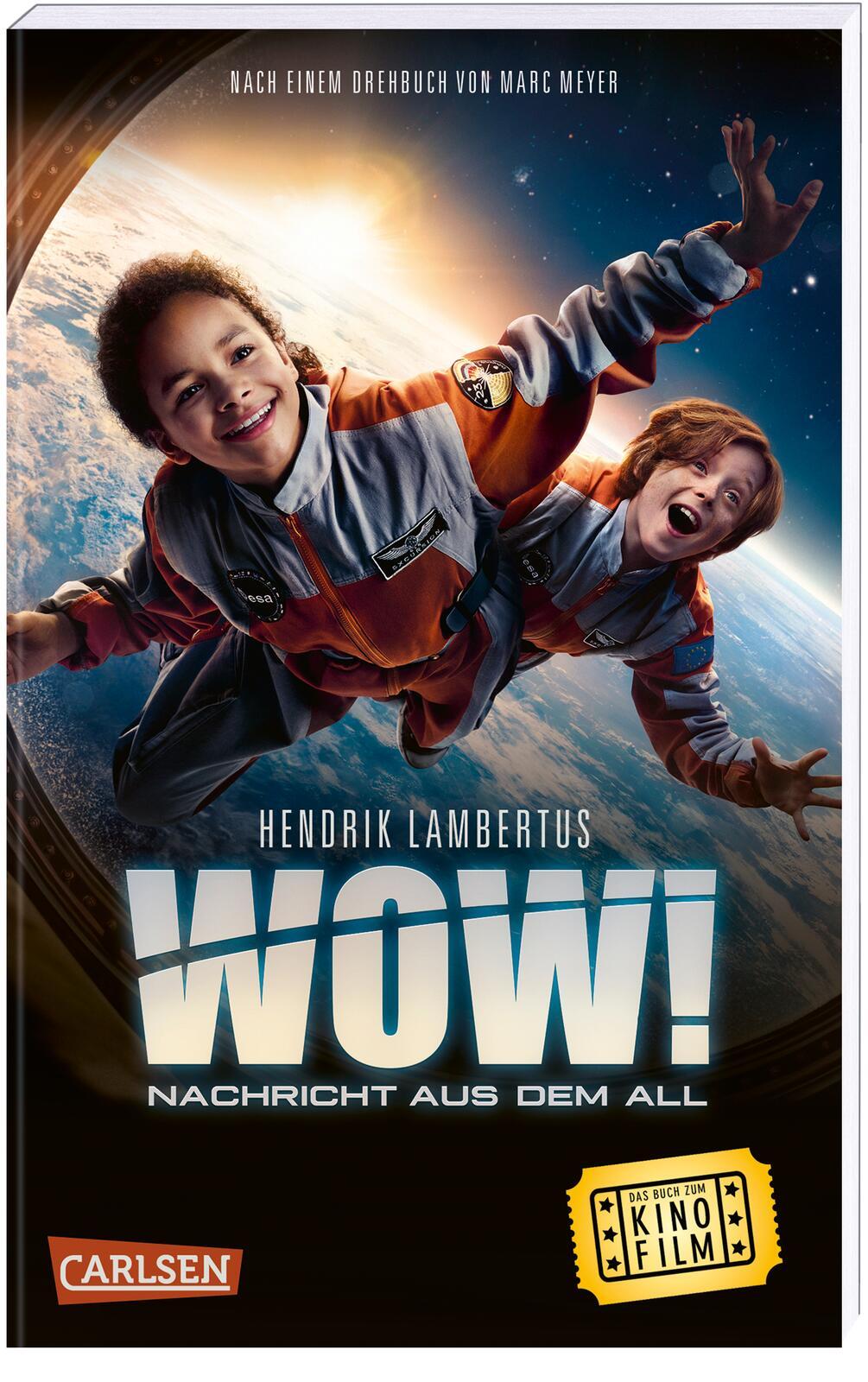 Vorderes Coverbild WOW! Nachricht aus dem All (Das Buch zum Film)